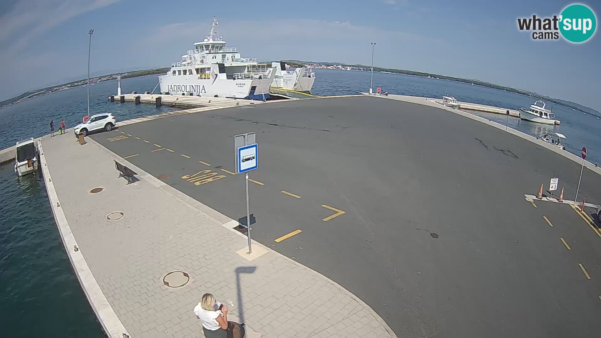 Tkon Live cam – Fähre – Dalmatien – Kroatien