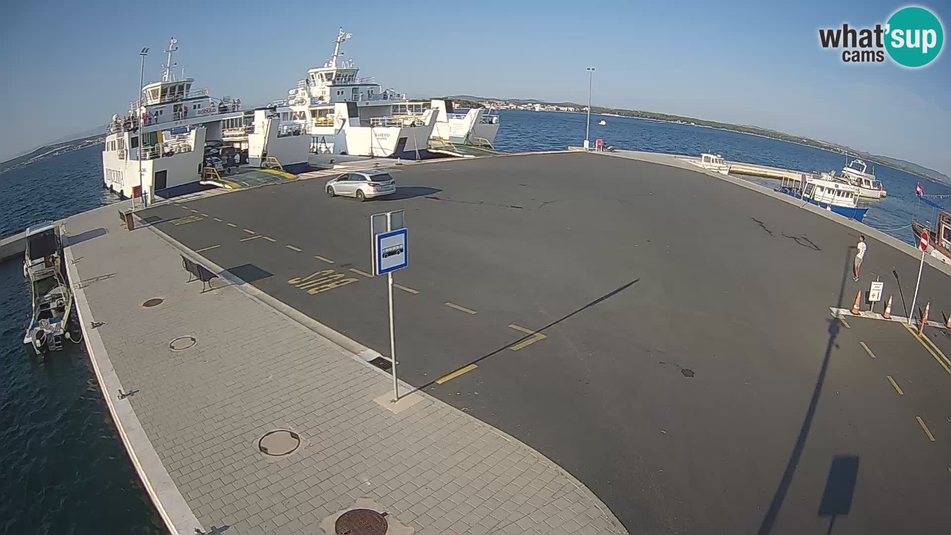 Tkon u živo – trajekt – Dalmacija