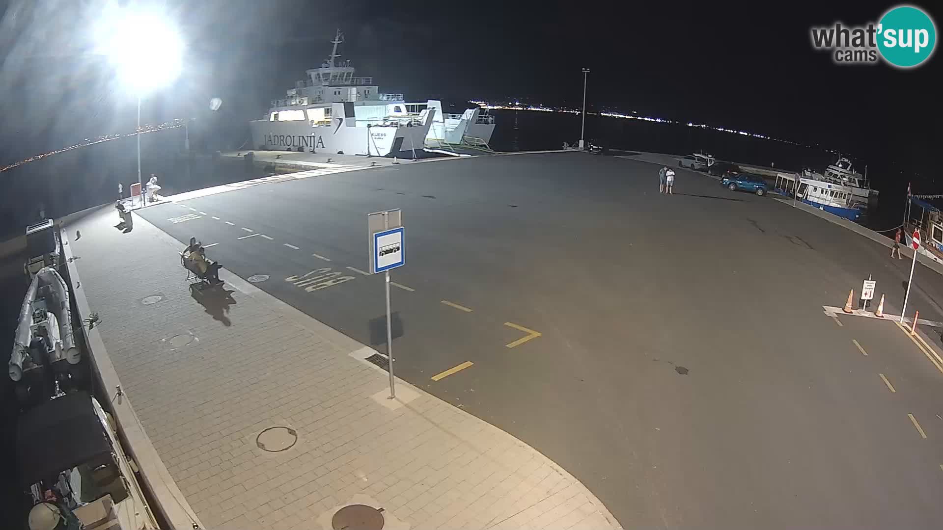 Tkon Live cam – ferry – Dalmatia – Croatia