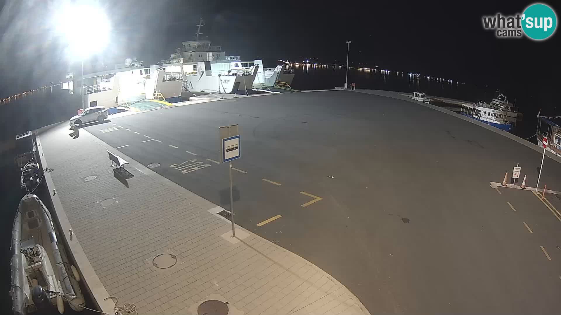 Tkon Live cam – Fähre – Dalmatien – Kroatien