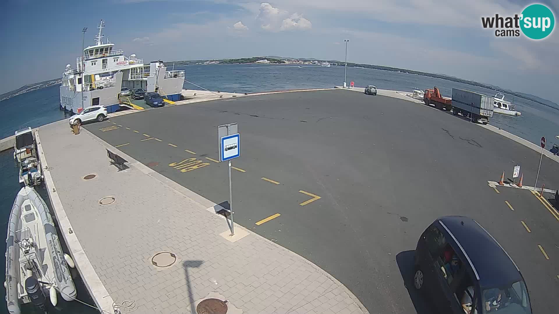 Tkon Live cam – Fähre – Dalmatien – Kroatien