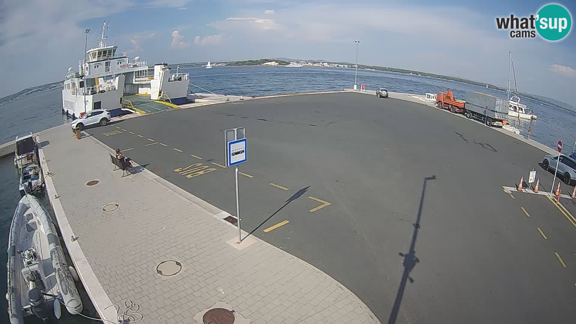 Tkon Live cam – ferry – Dalmatia – Croatia