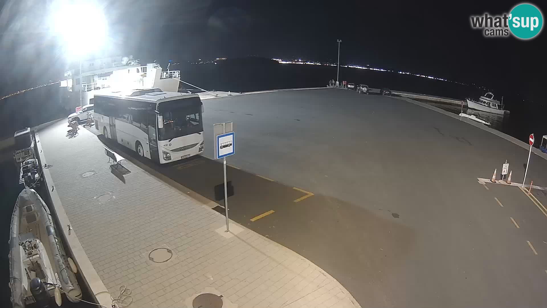 Tkon Live cam – ferry – Dalmatia – Croatia