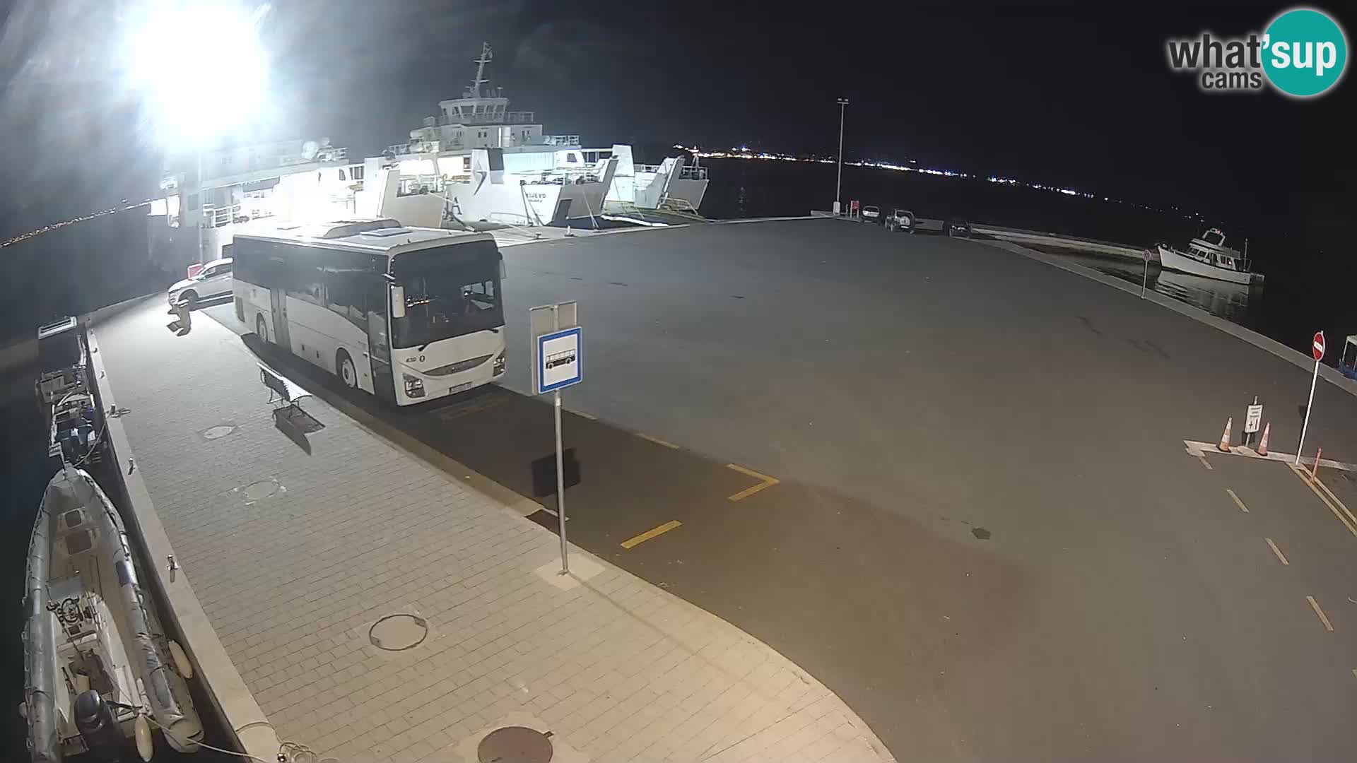 Tkon Live cam – traghetto – Dalmazia – Croazia