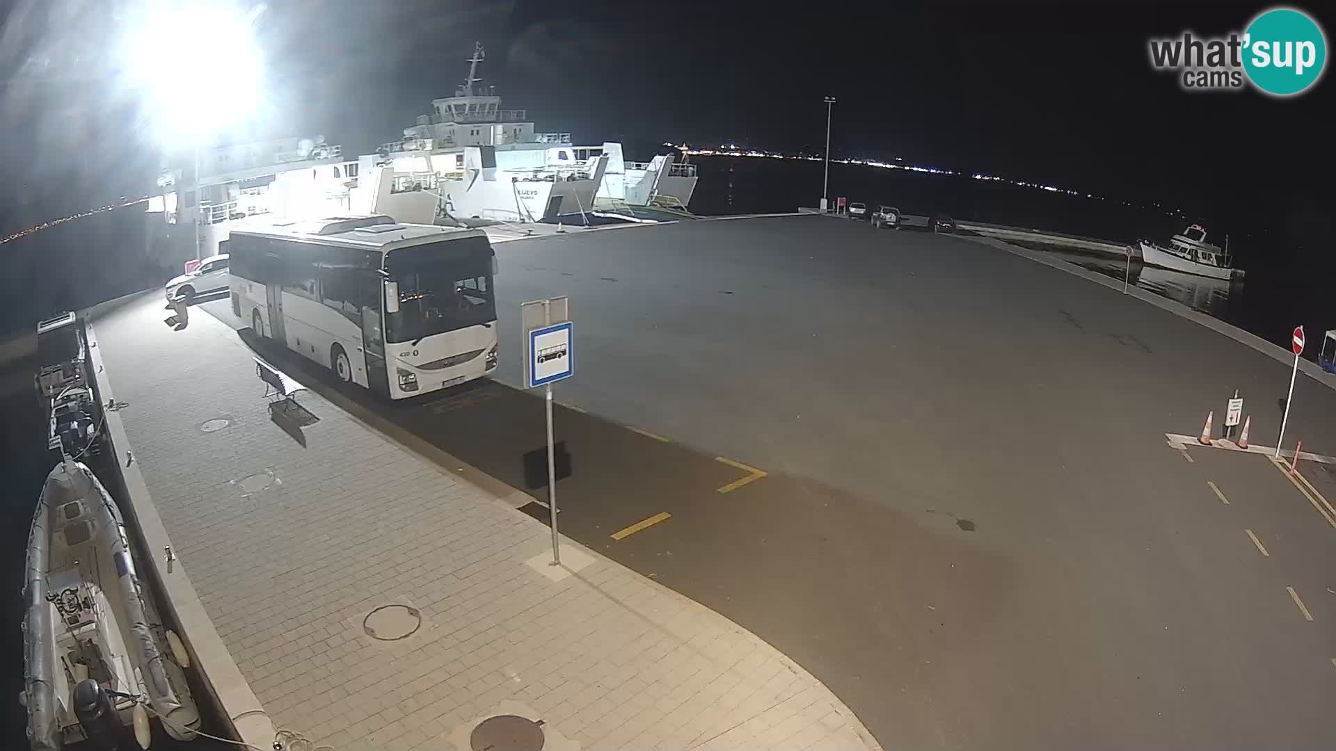 Tkon camera en vivo – Transportar – Dalmacia – Croacia