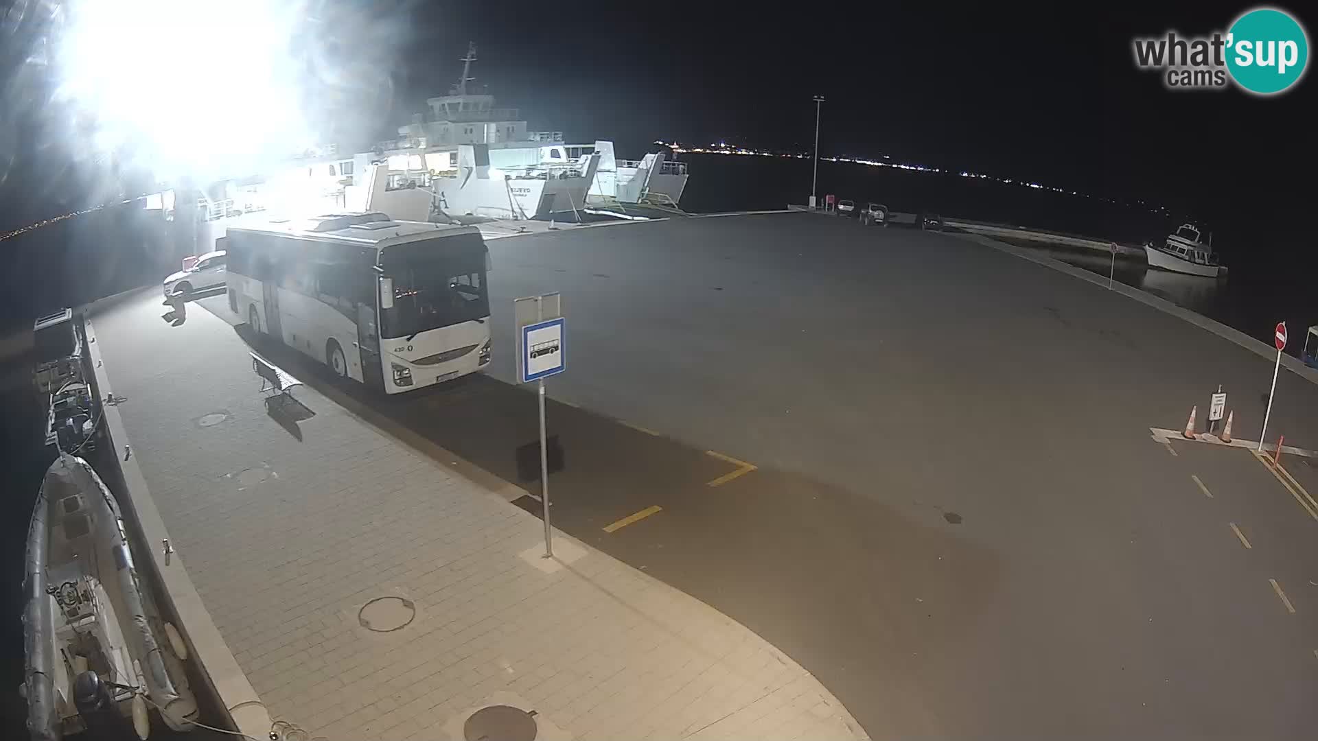 Tkon Live cam – traghetto – Dalmazia – Croazia