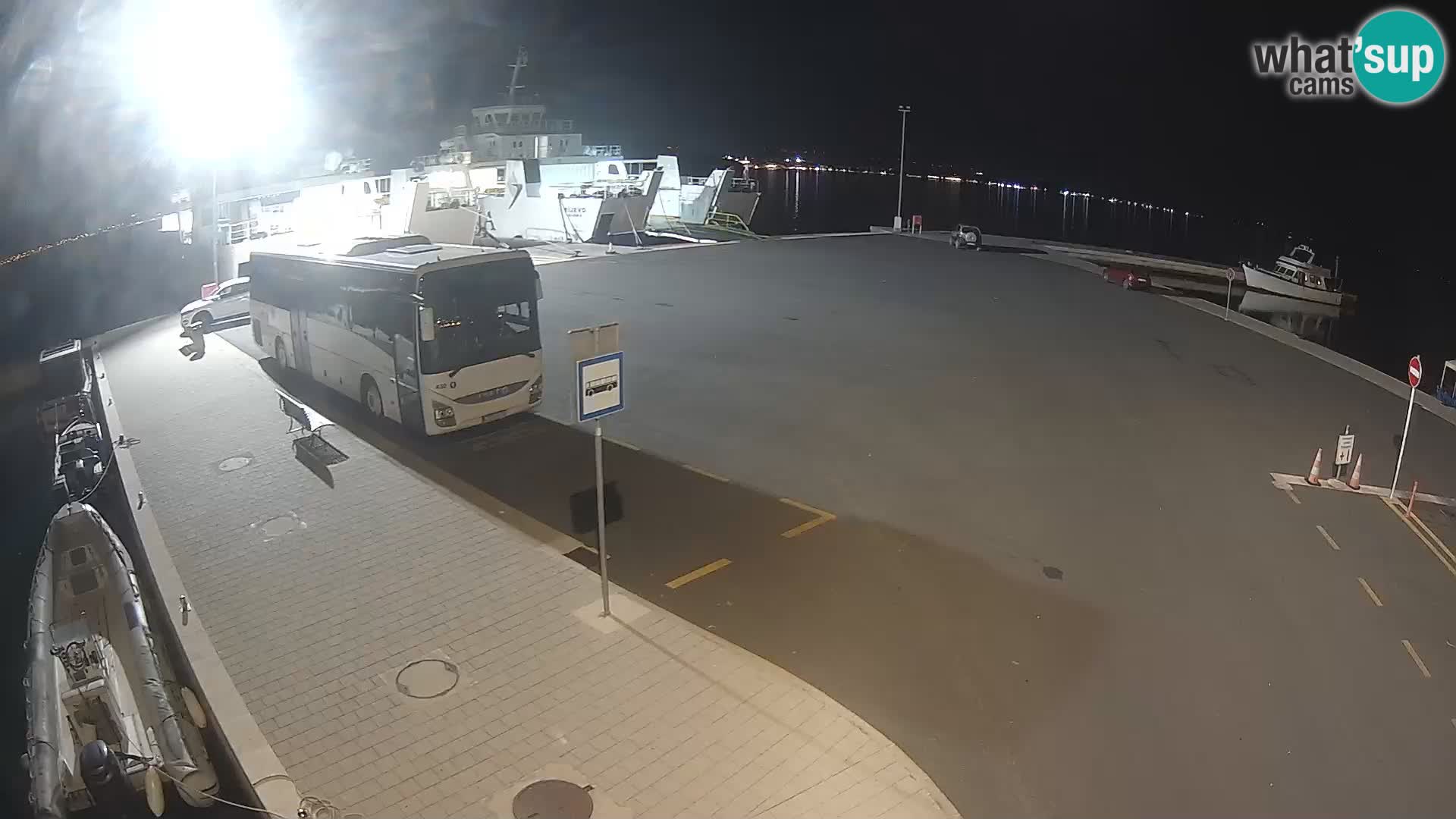 Tkon Live cam – traghetto – Dalmazia – Croazia