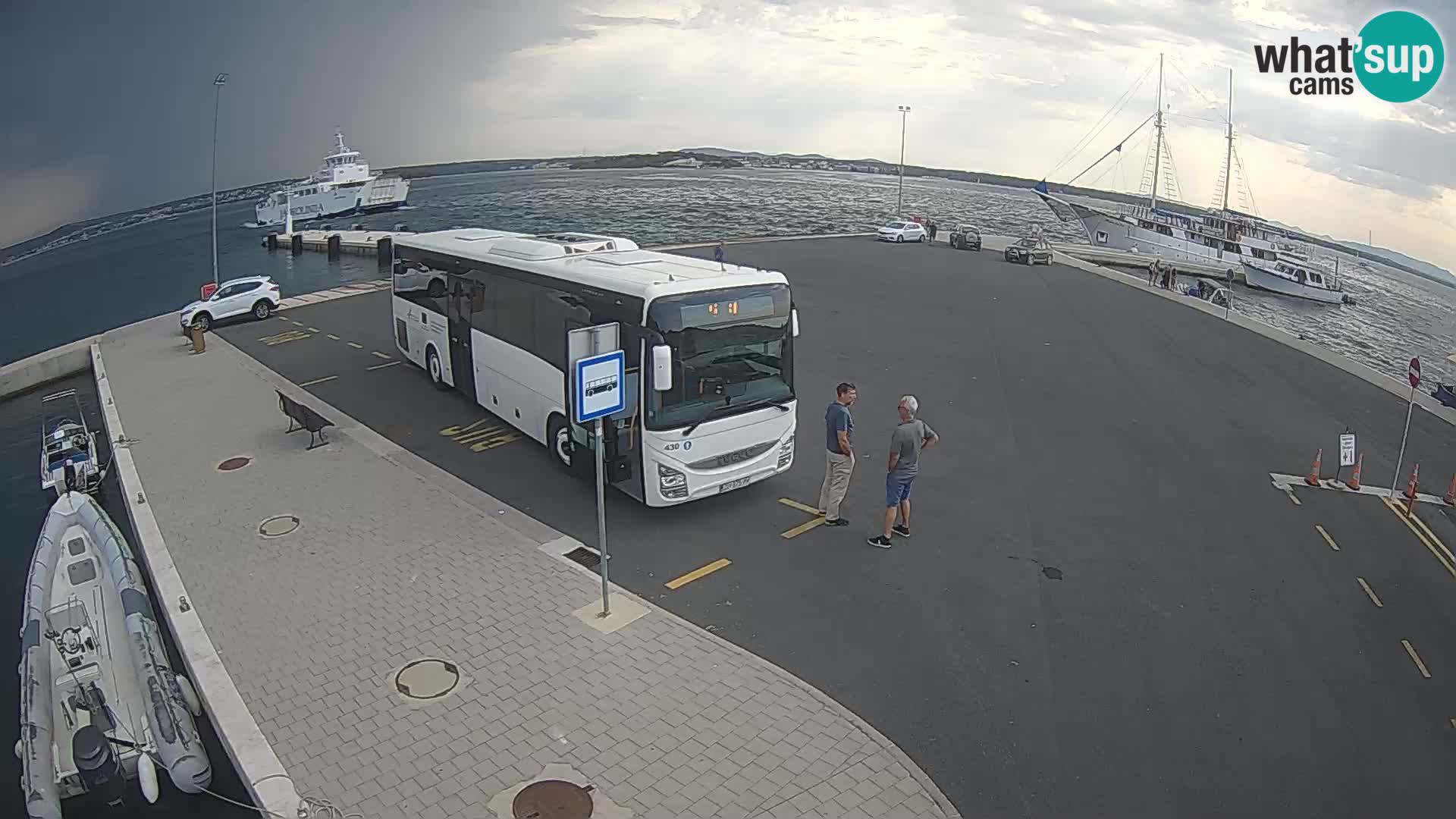 Tkon camera en vivo – Transportar – Dalmacia – Croacia