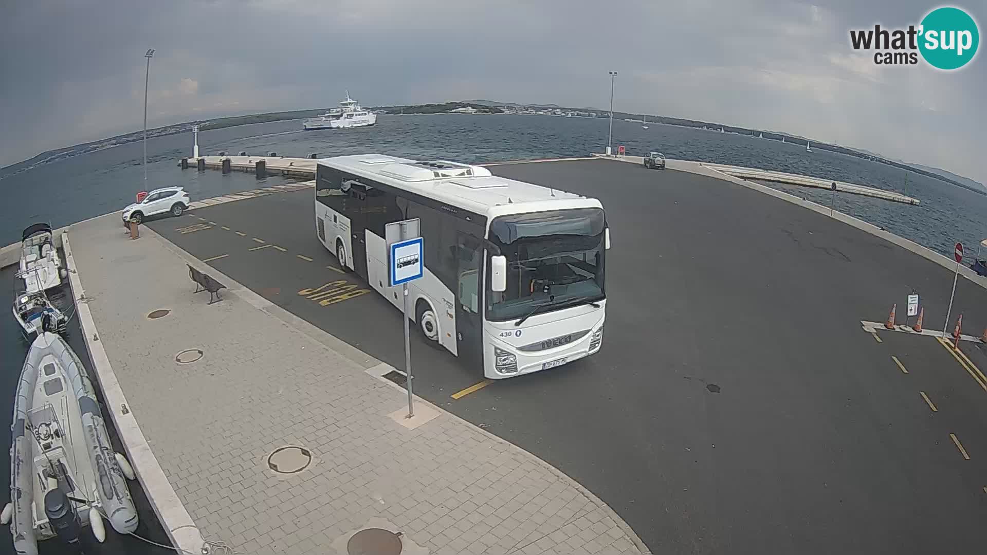 Tkon Live cam – ferry – Dalmatia – Croatia