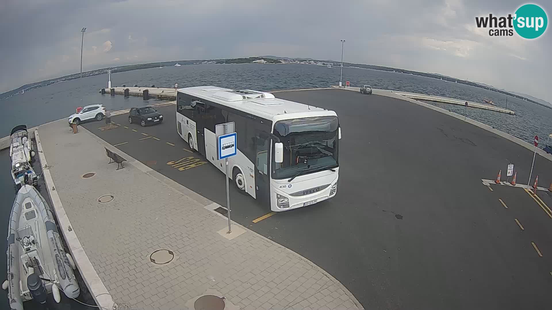 Tkon Live cam – traghetto – Dalmazia – Croazia