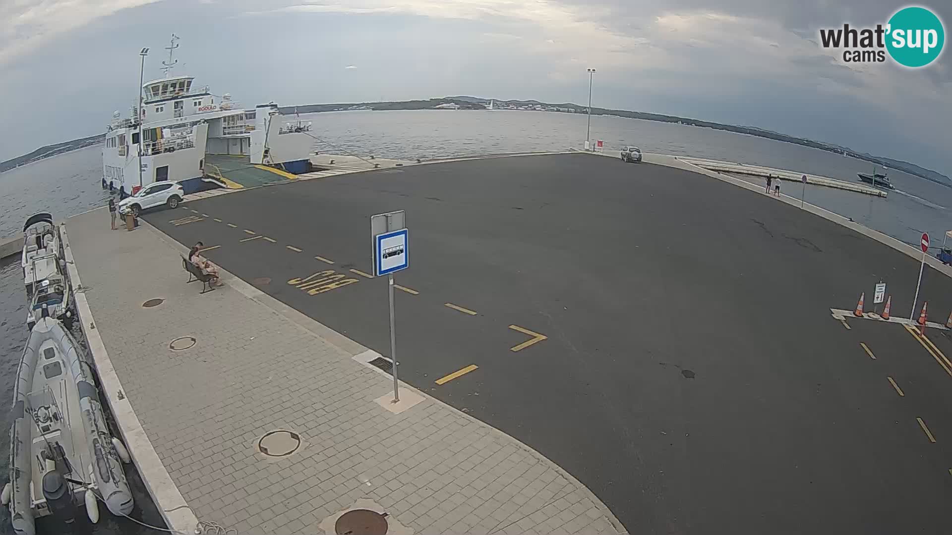 Tkon Live cam – traghetto – Dalmazia – Croazia