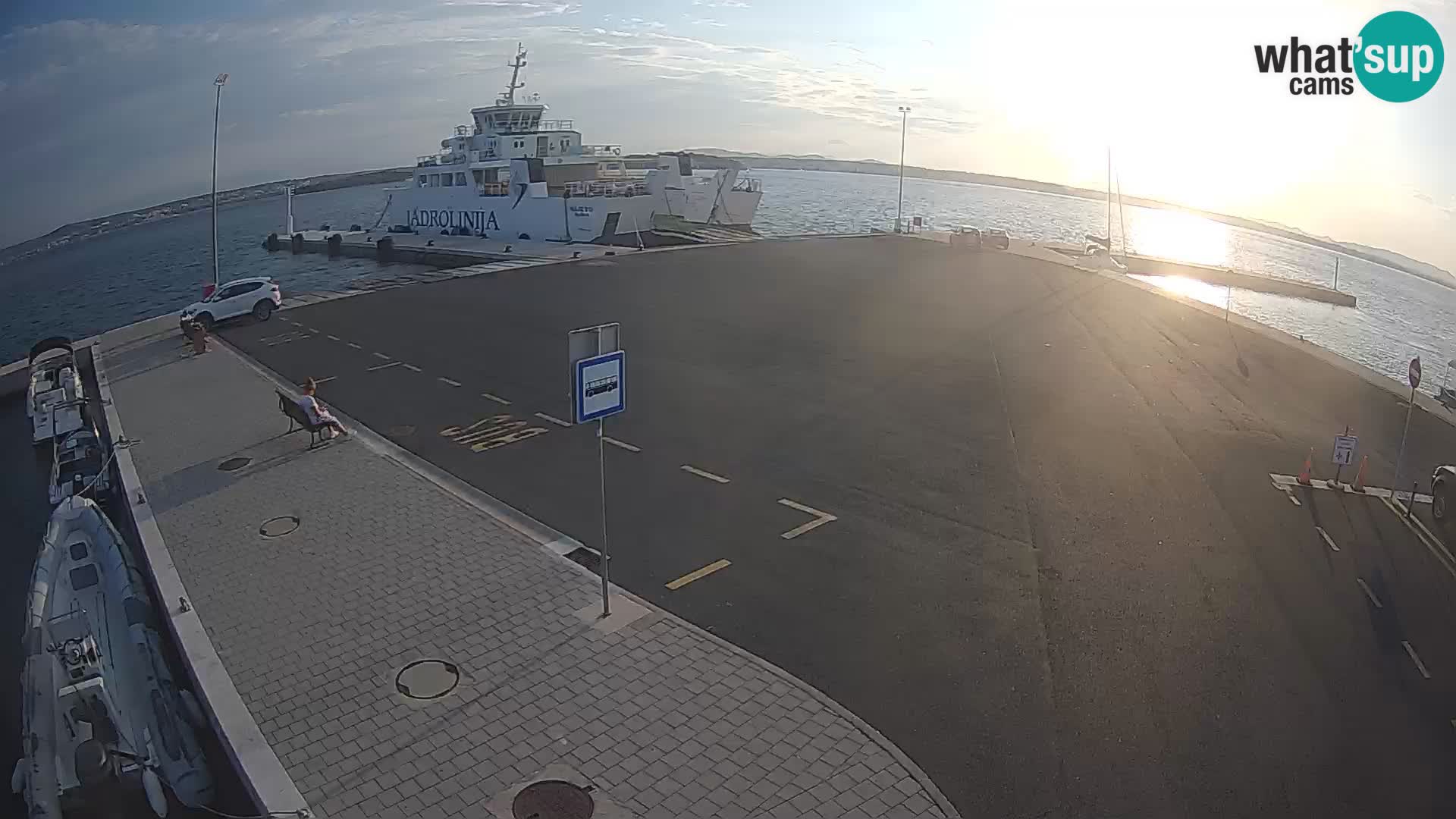 Tkon camera en vivo – Transportar – Dalmacia – Croacia