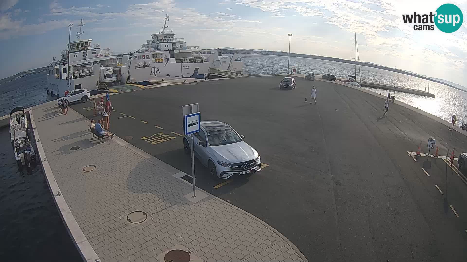 Tkon u živo – trajekt – Dalmacija