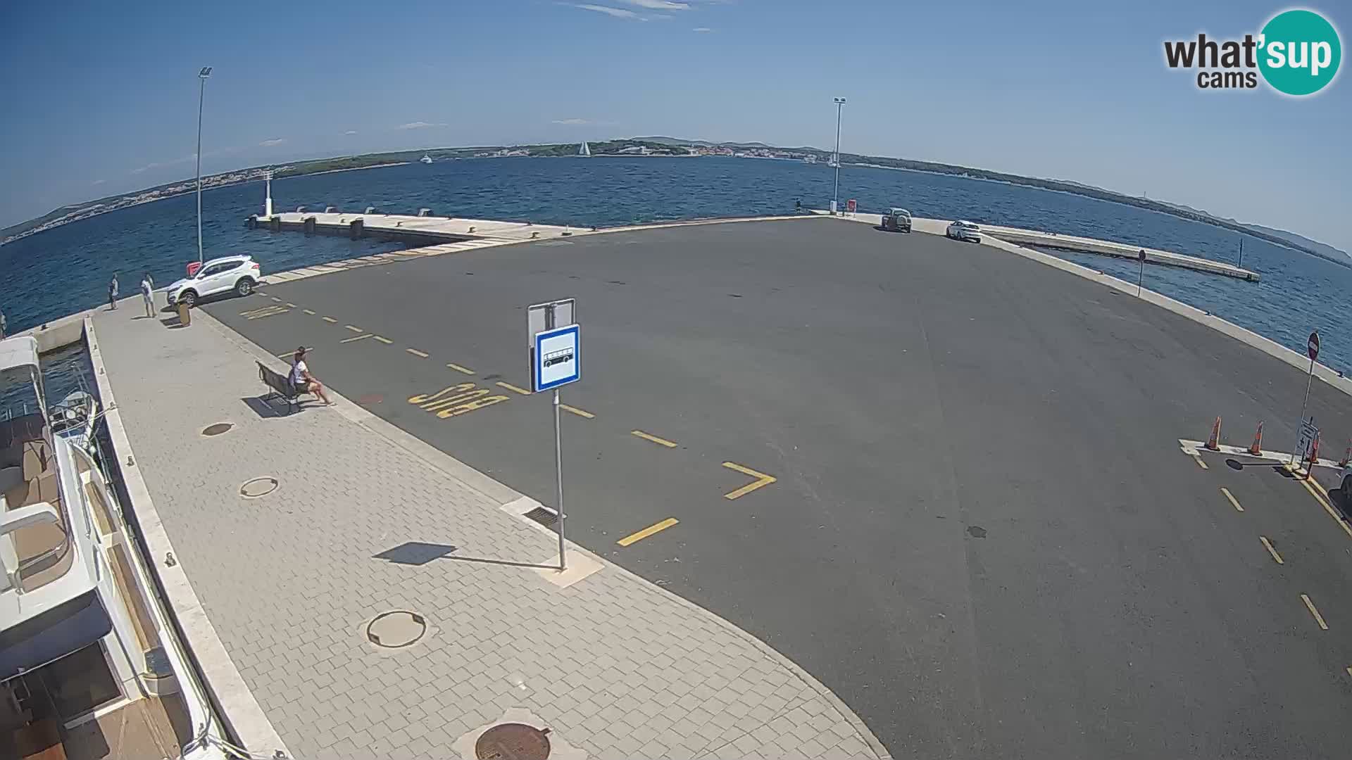 Tkon Live cam – ferry – Dalmatia – Croatia