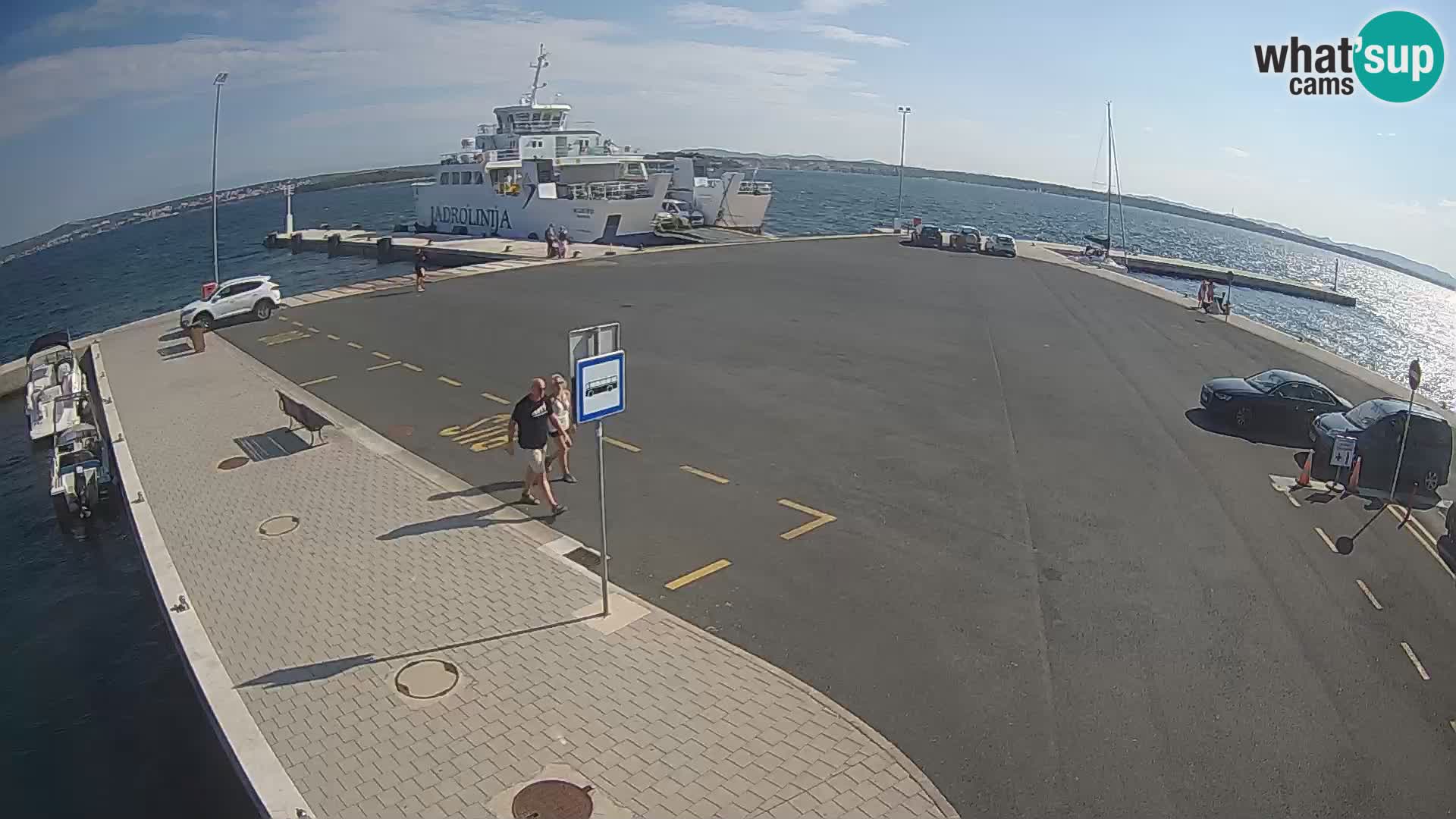 Tkon Live cam – Fähre – Dalmatien – Kroatien