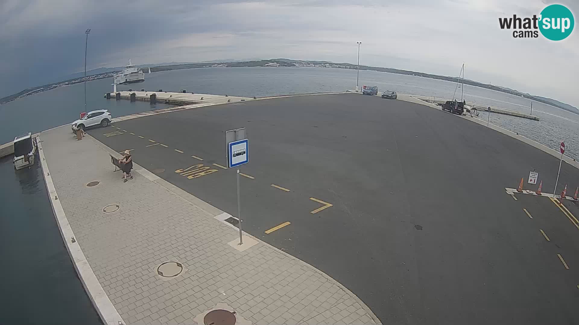 Tkon Live cam – Fähre – Dalmatien – Kroatien