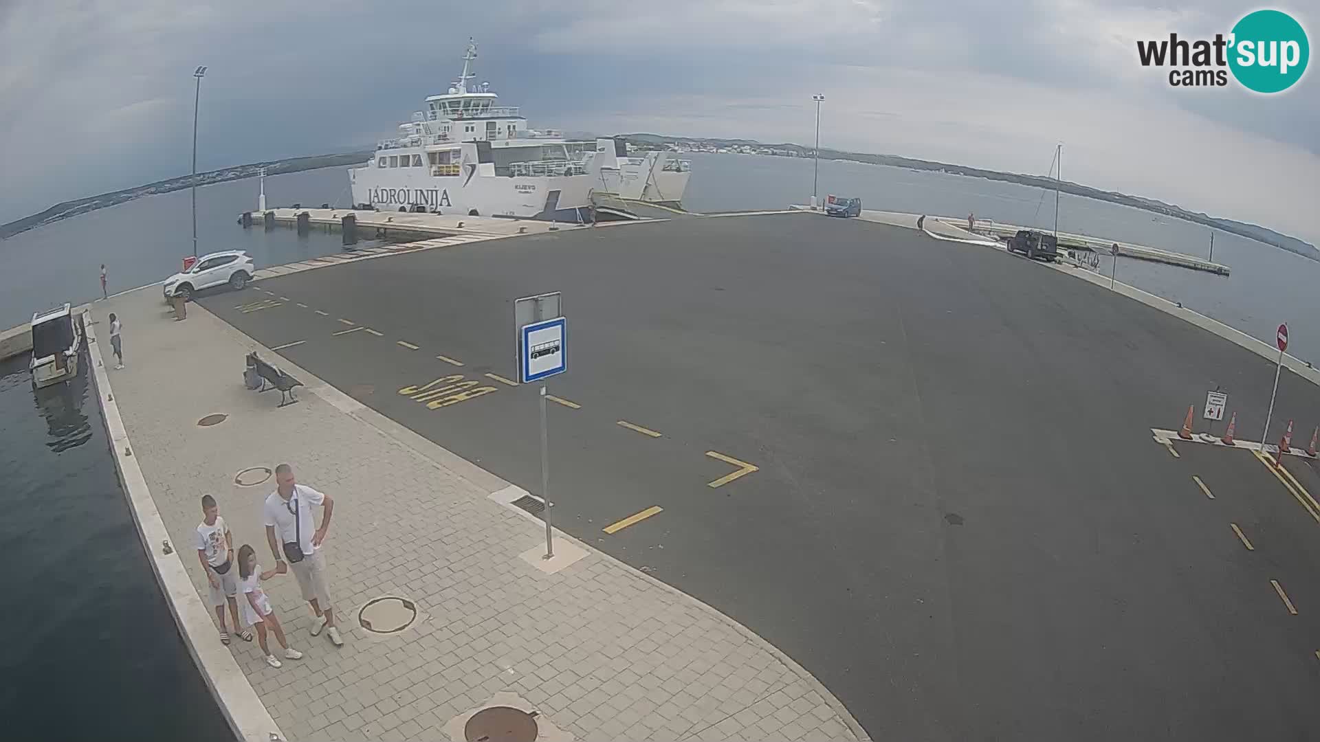 Tkon camera en vivo – Transportar – Dalmacia – Croacia