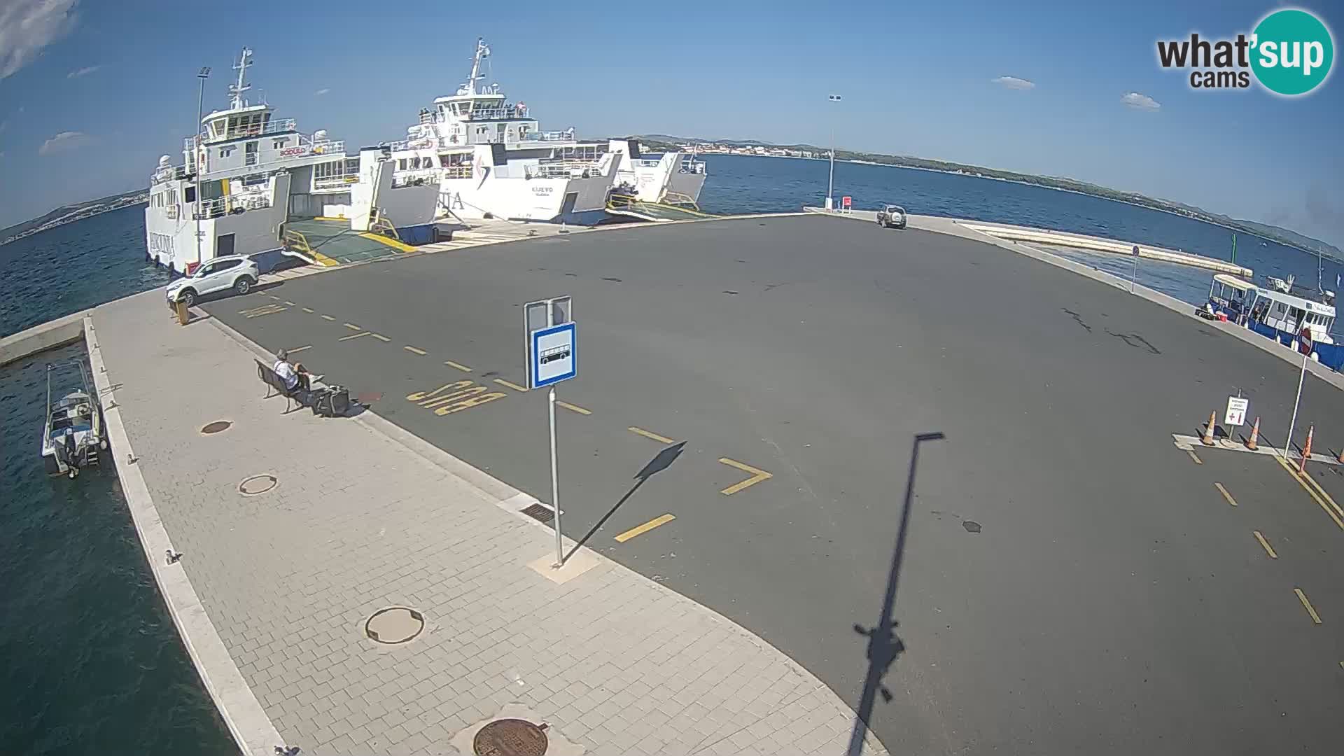 Tkon Live cam – ferry – Dalmatia – Croatia