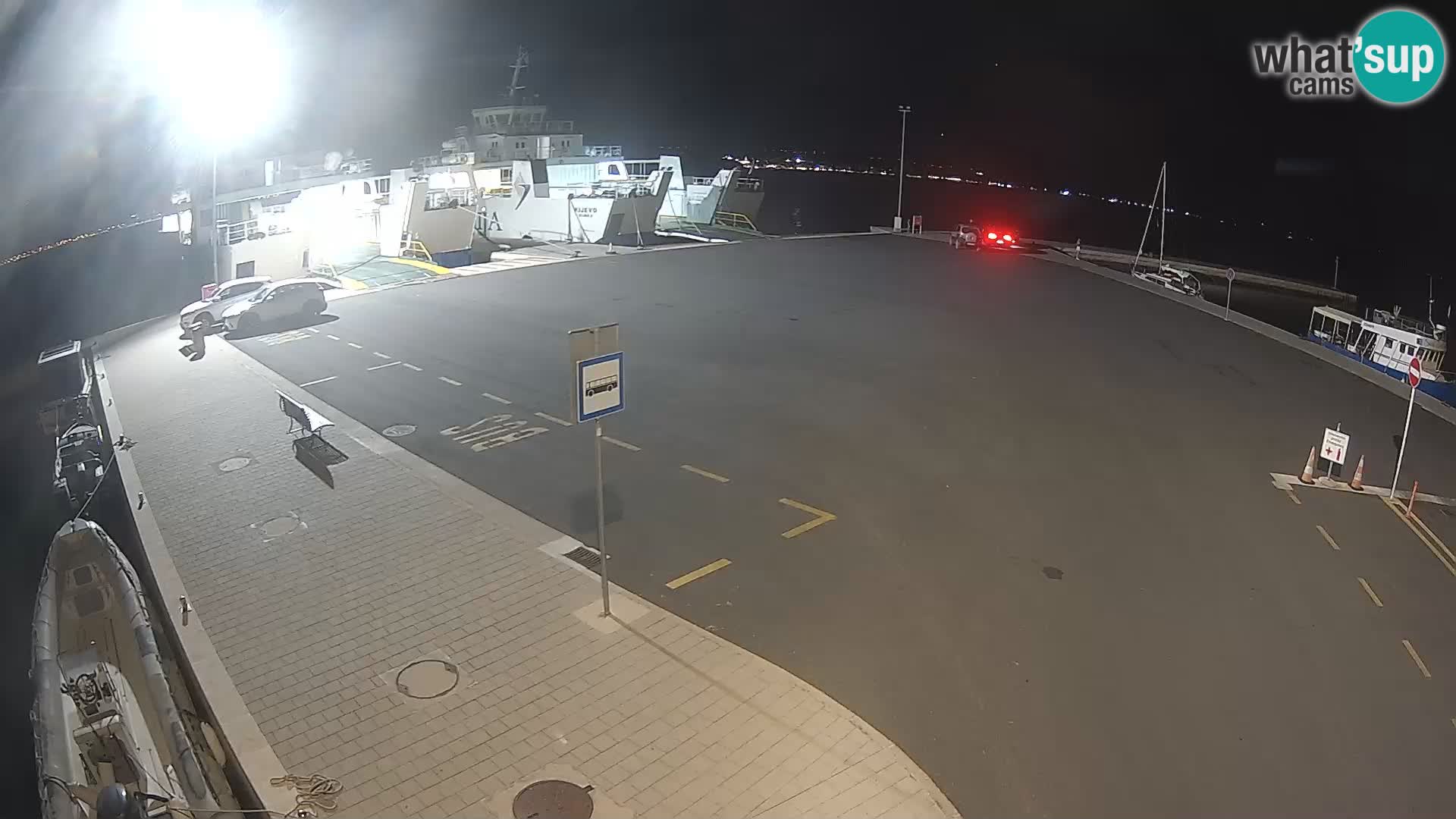 Tkon Live cam – ferry – Dalmatia – Croatia