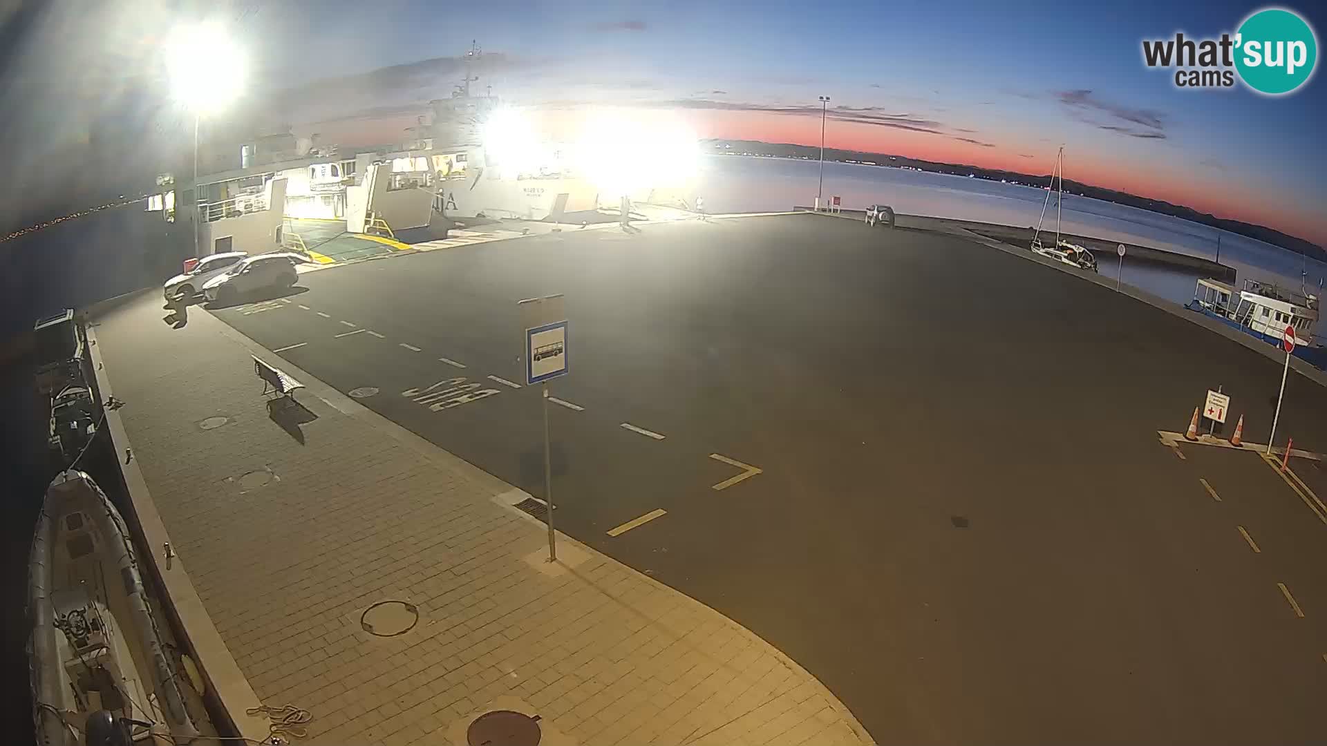 Tkon camera en vivo – Transportar – Dalmacia – Croacia