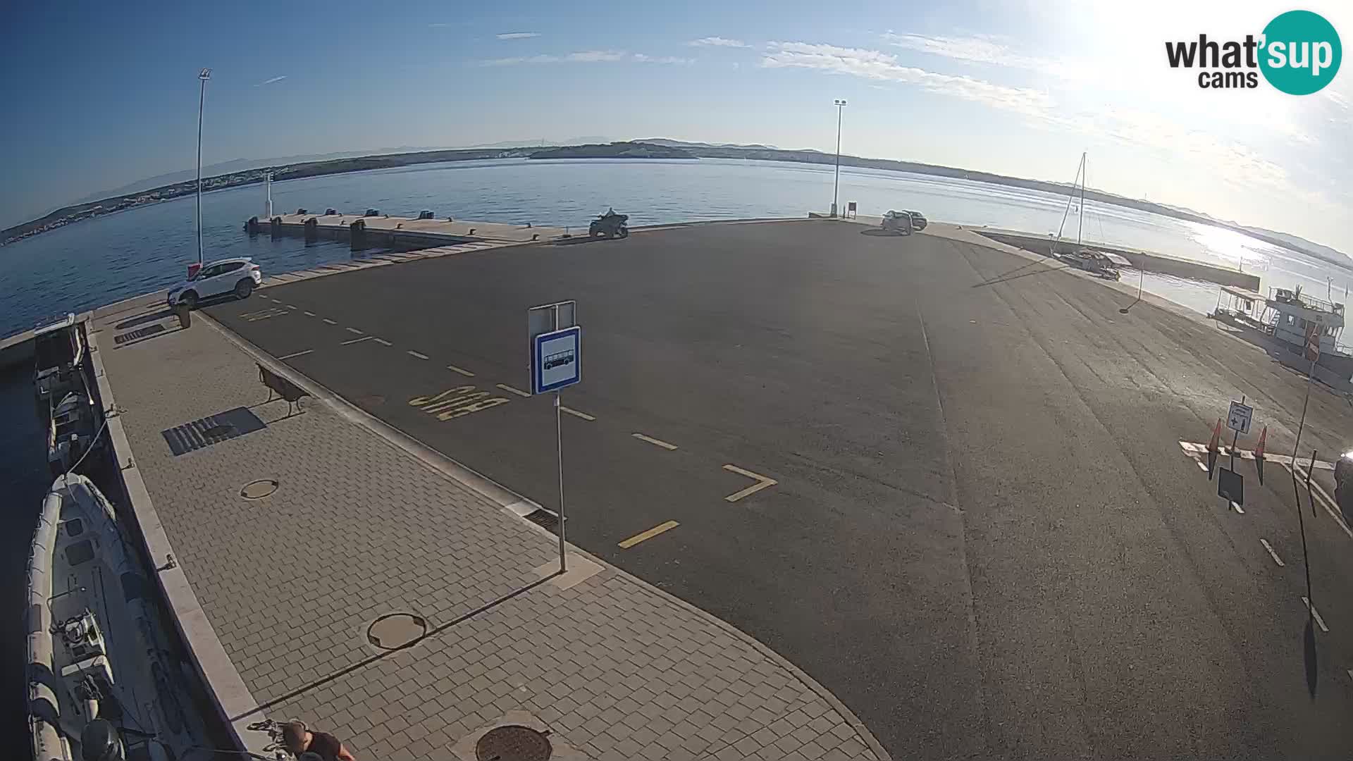 Tkon camera en vivo – Transportar – Dalmacia – Croacia