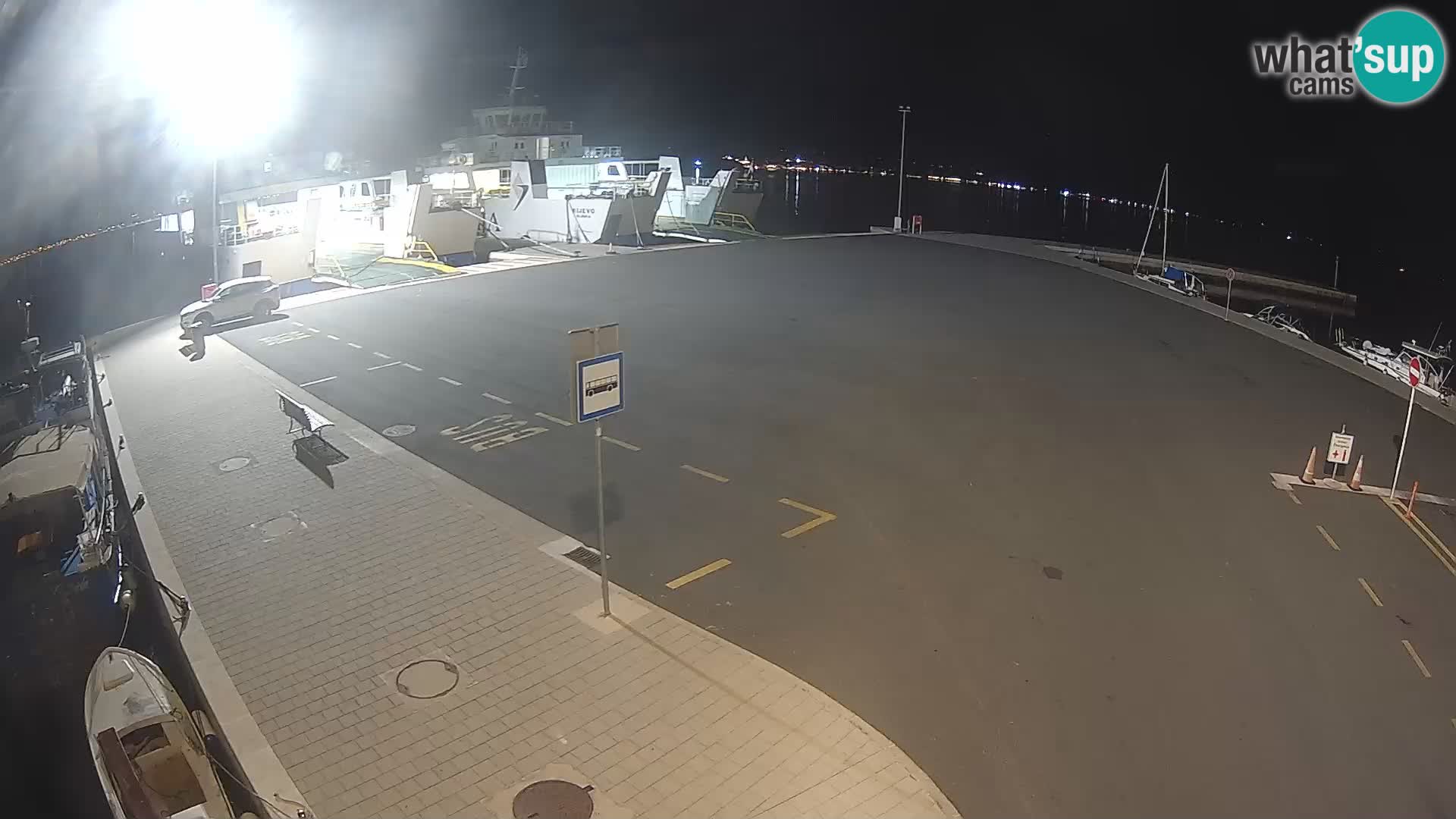 Tkon Live cam – ferry – Dalmatia – Croatia