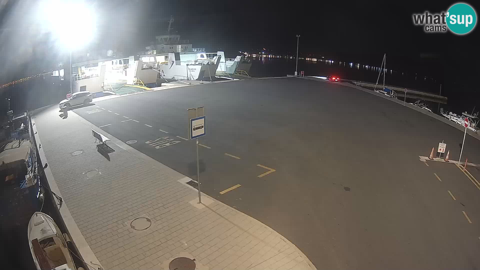 Tkon Live cam – ferry – Dalmatia – Croatia