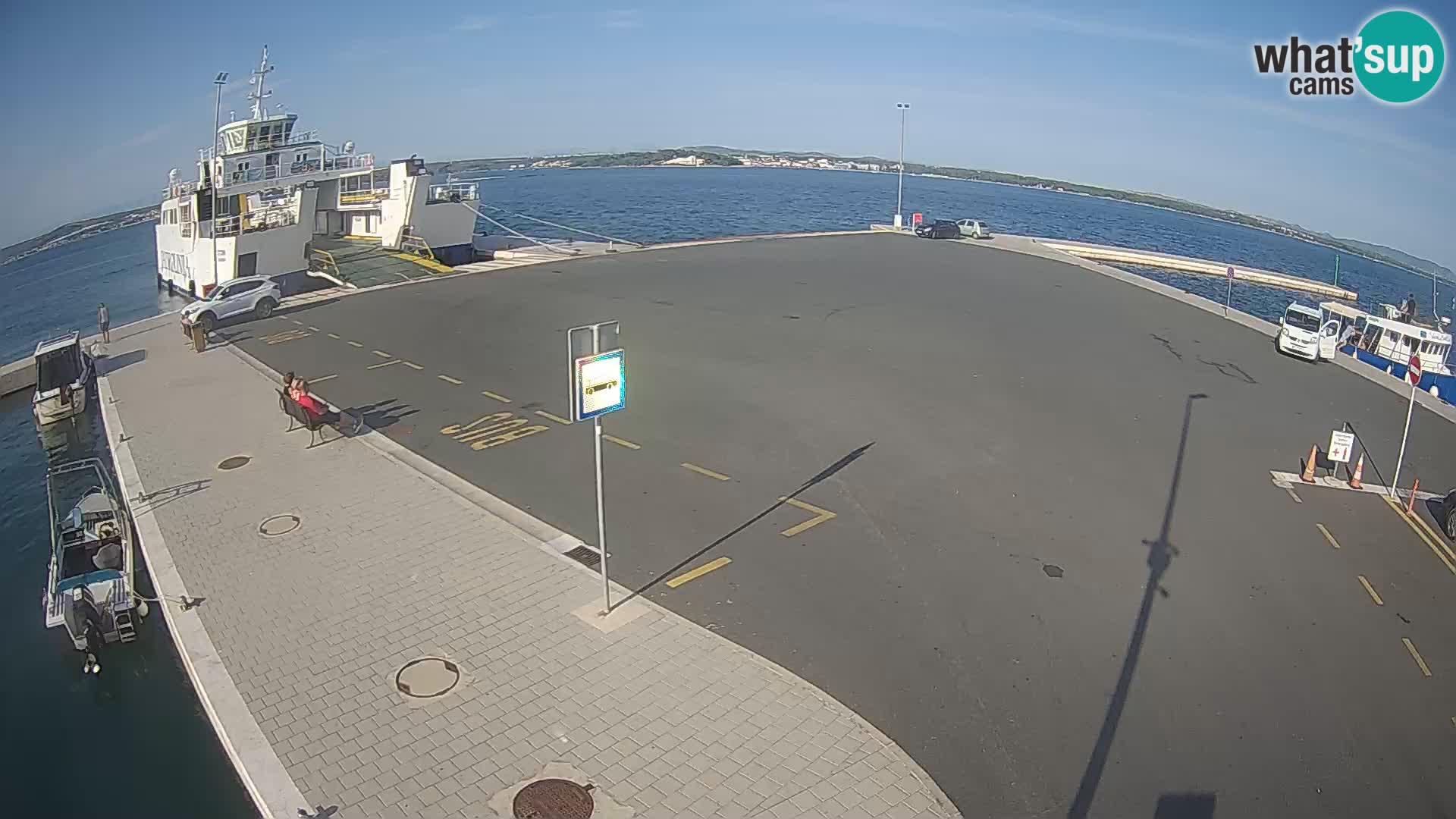 Tkon Live cam – Fähre – Dalmatien – Kroatien