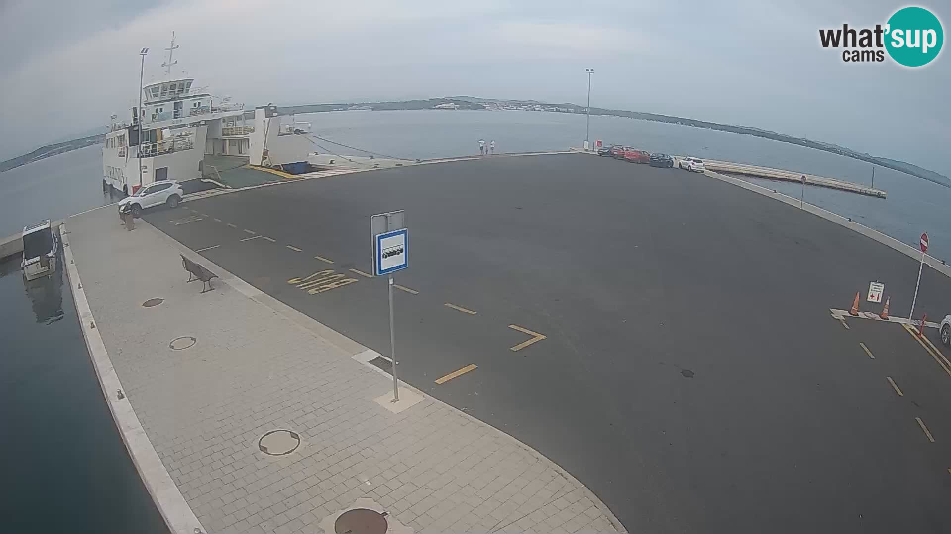Tkon Live cam – ferry – Dalmatia – Croatia