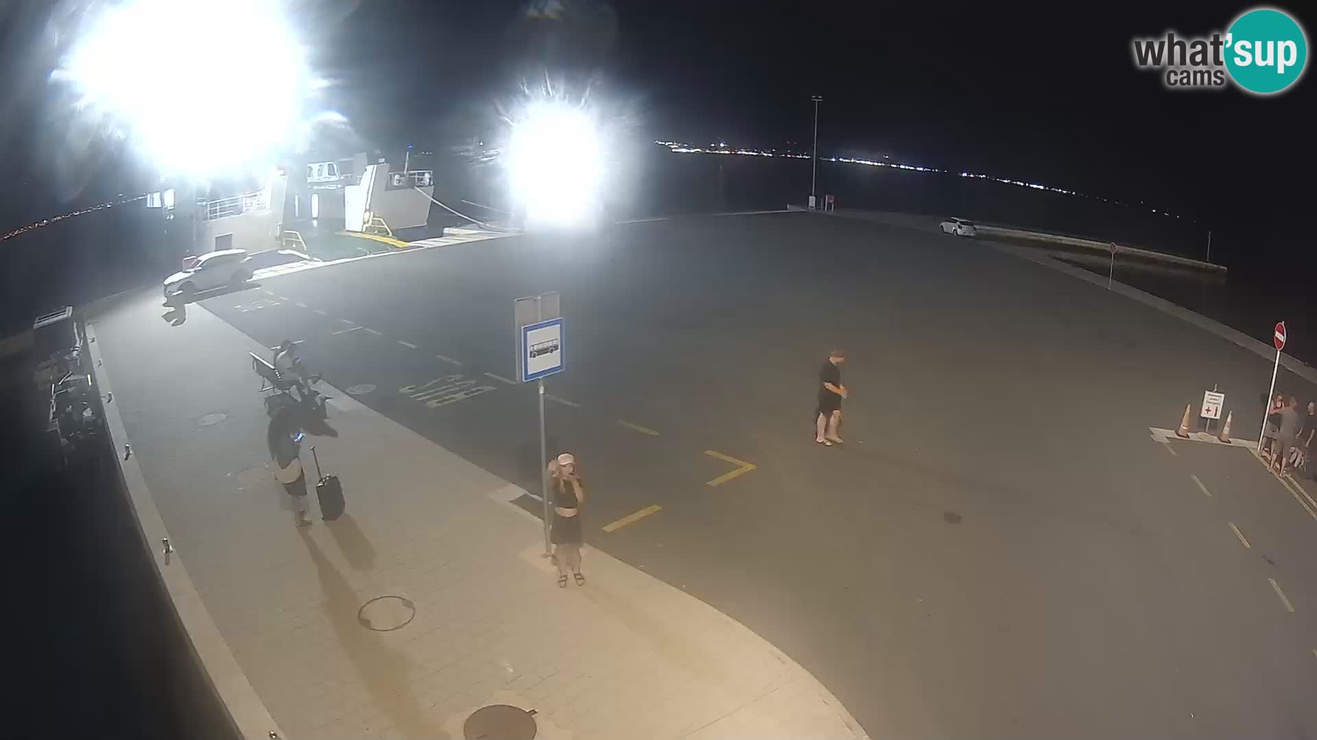 Tkon Live cam – ferry – Dalmatia – Croatia