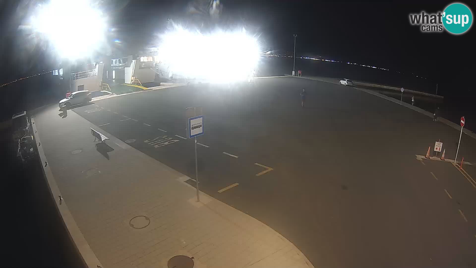 Tkon Live cam – ferry – Dalmatie – Croatie