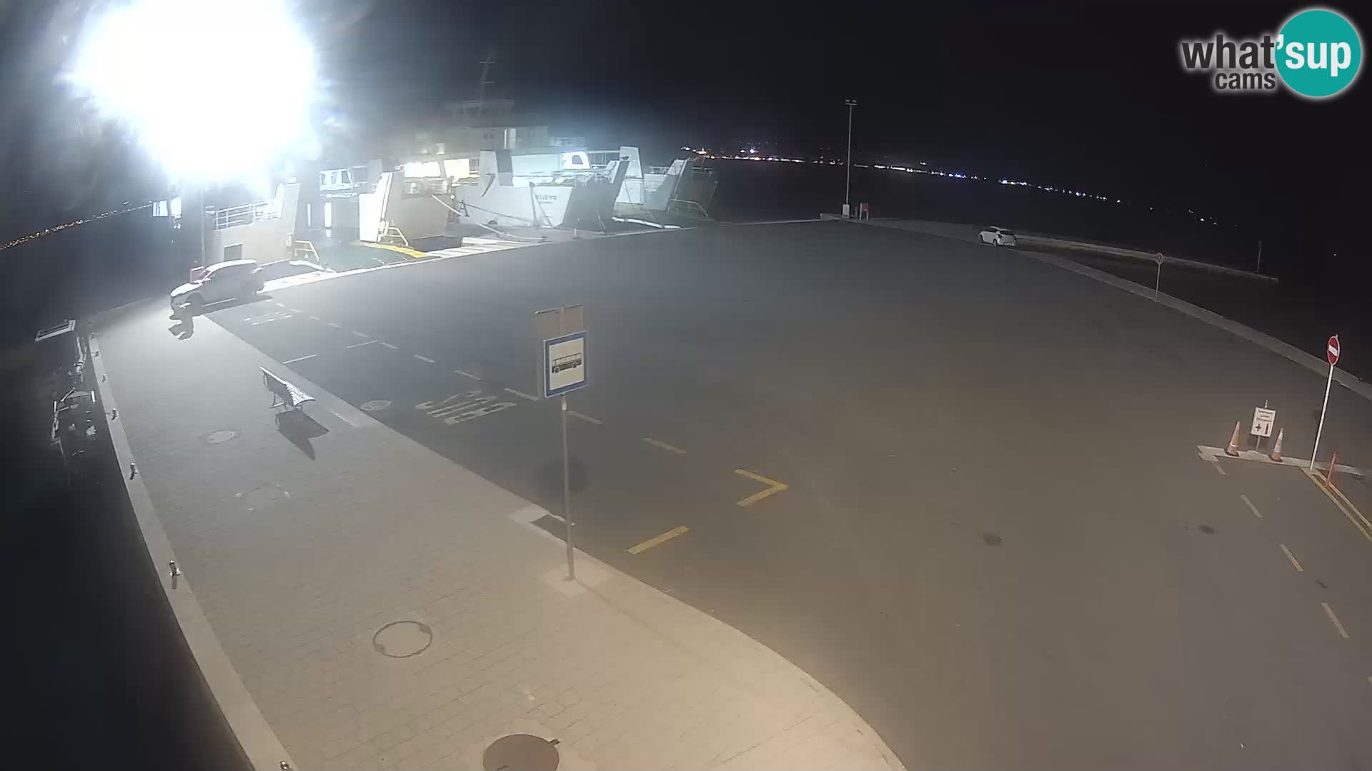 Tkon Live cam – ferry – Dalmatie – Croatie