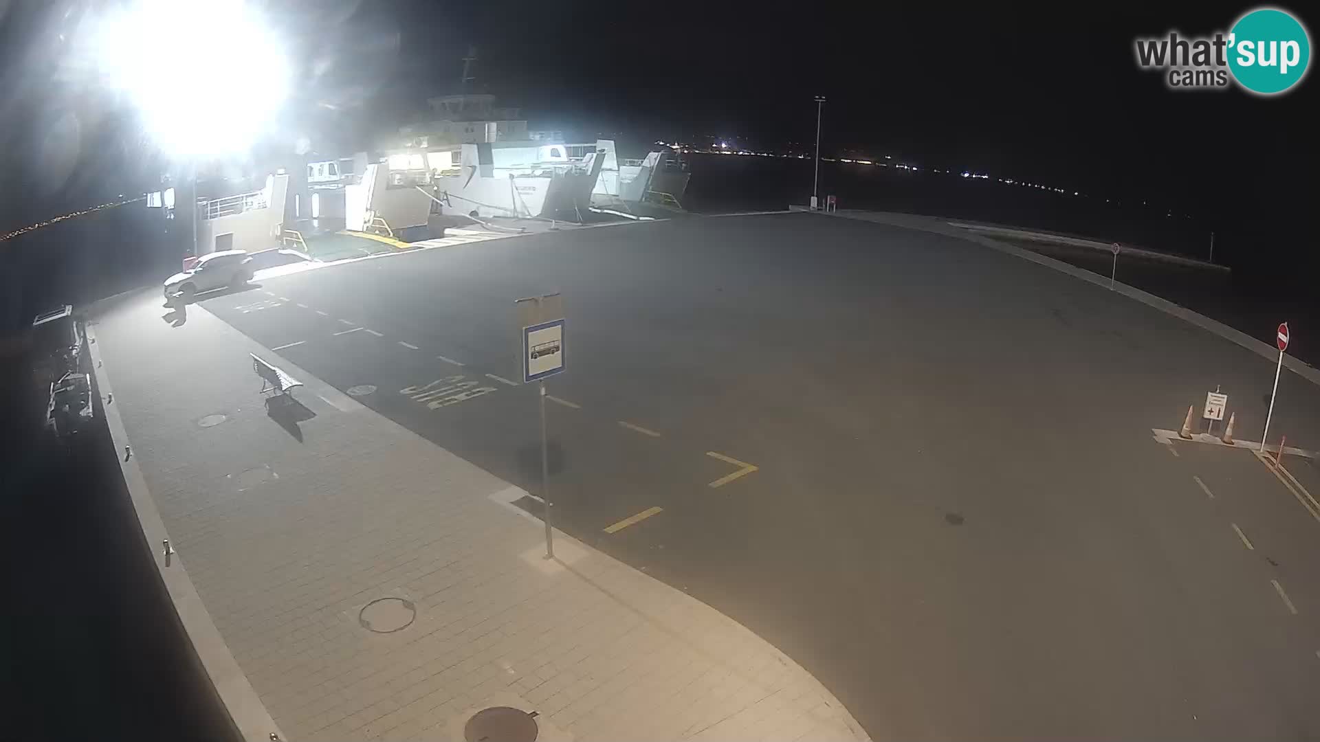 Tkon Live cam – ferry – Dalmatie – Croatie