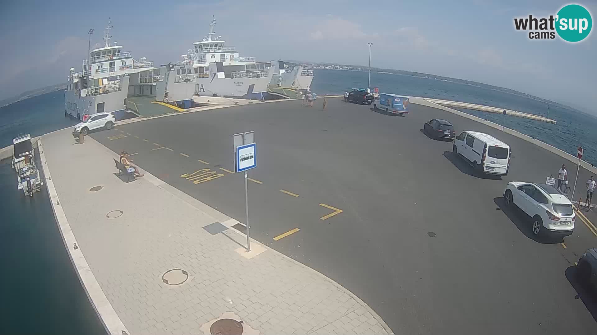 Tkon Live cam – Fähre – Dalmatien – Kroatien