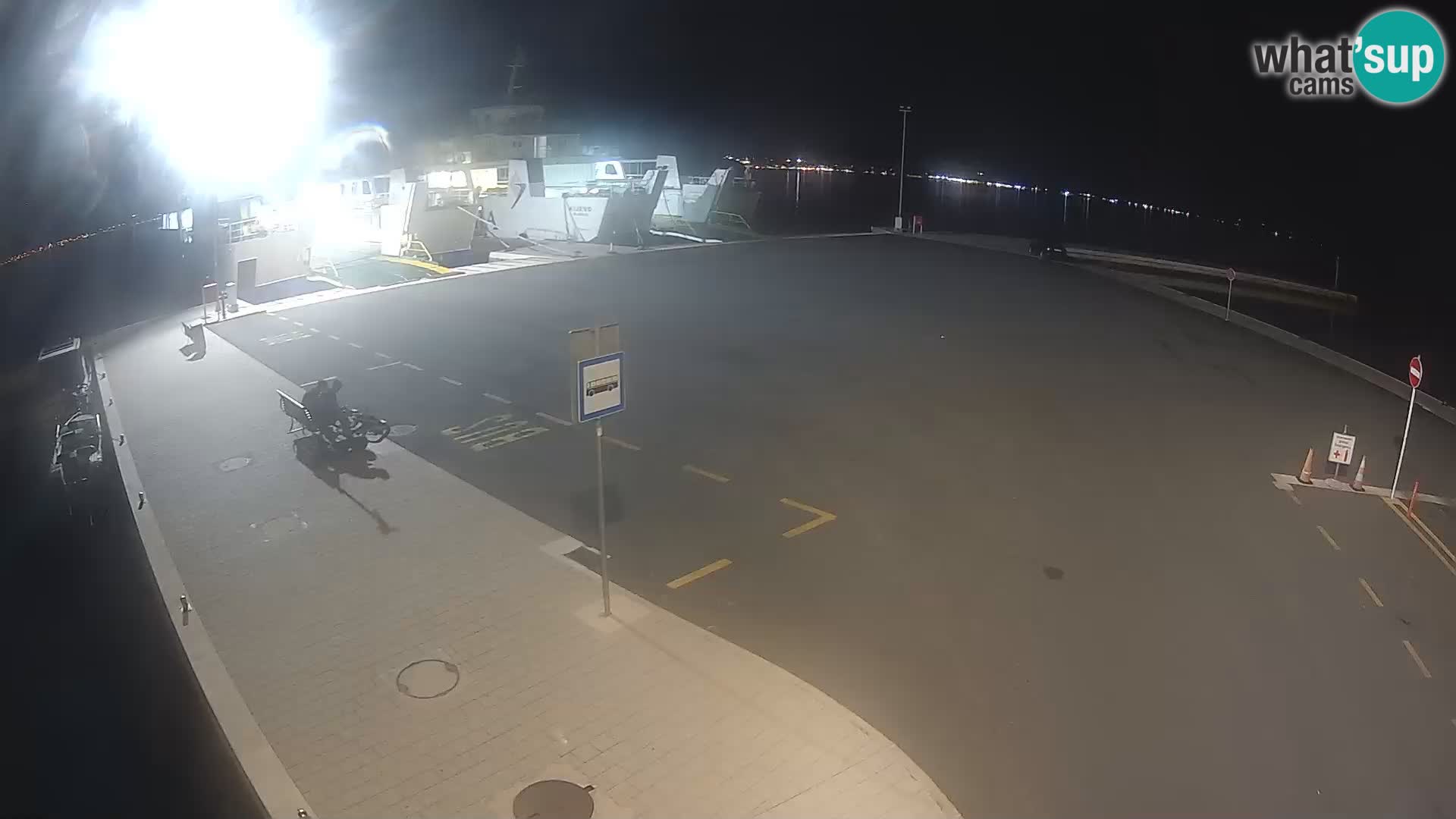 Tkon v živo – trajekt – Dalmacija – Hrvaška