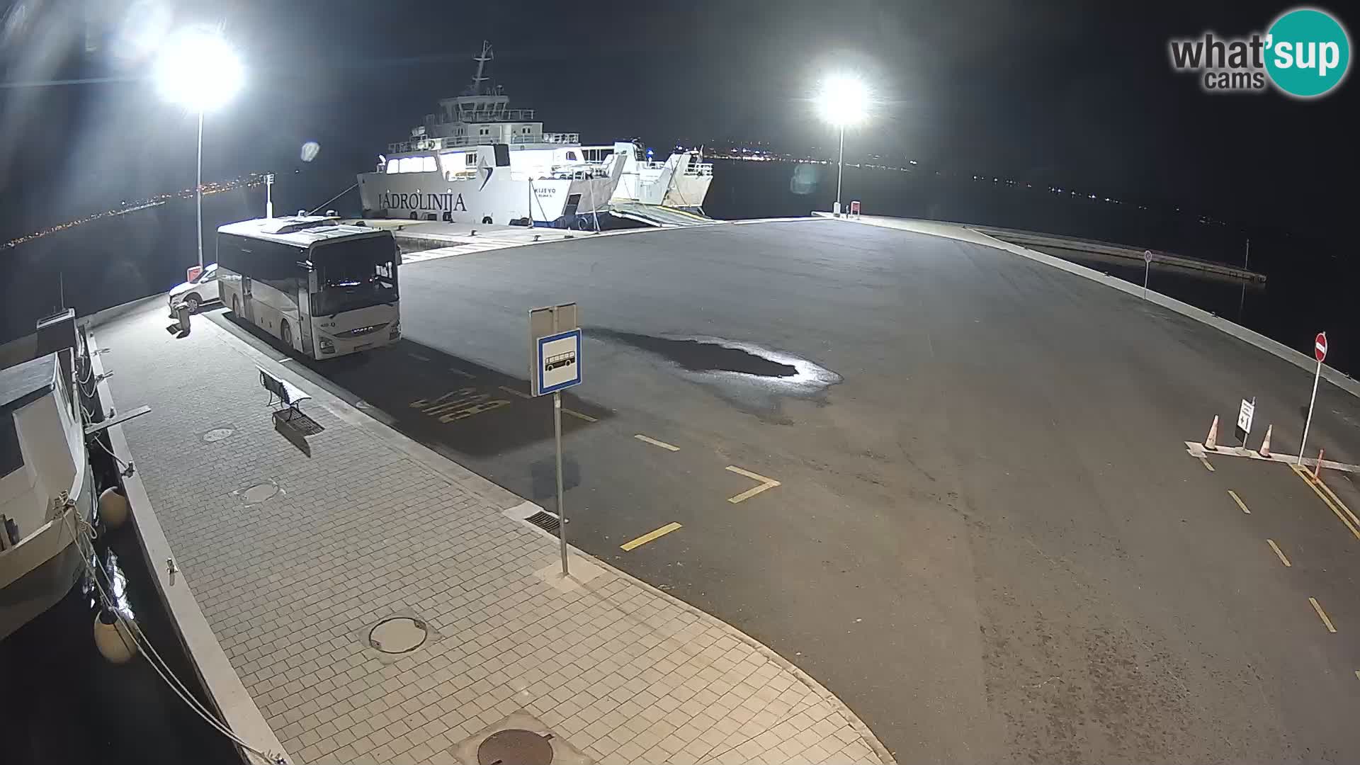 Tkon Live cam – Fähre – Dalmatien – Kroatien