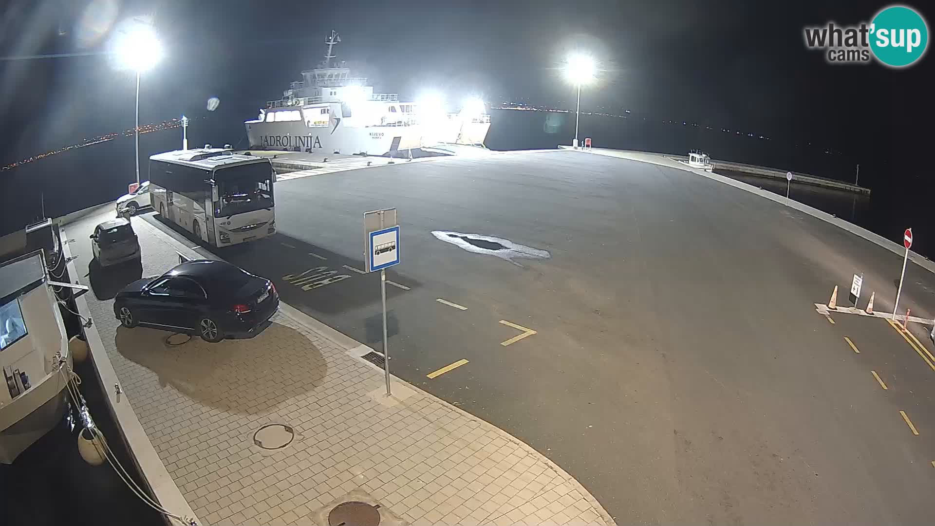 Tkon Live cam – ferry – Dalmatia – Croatia