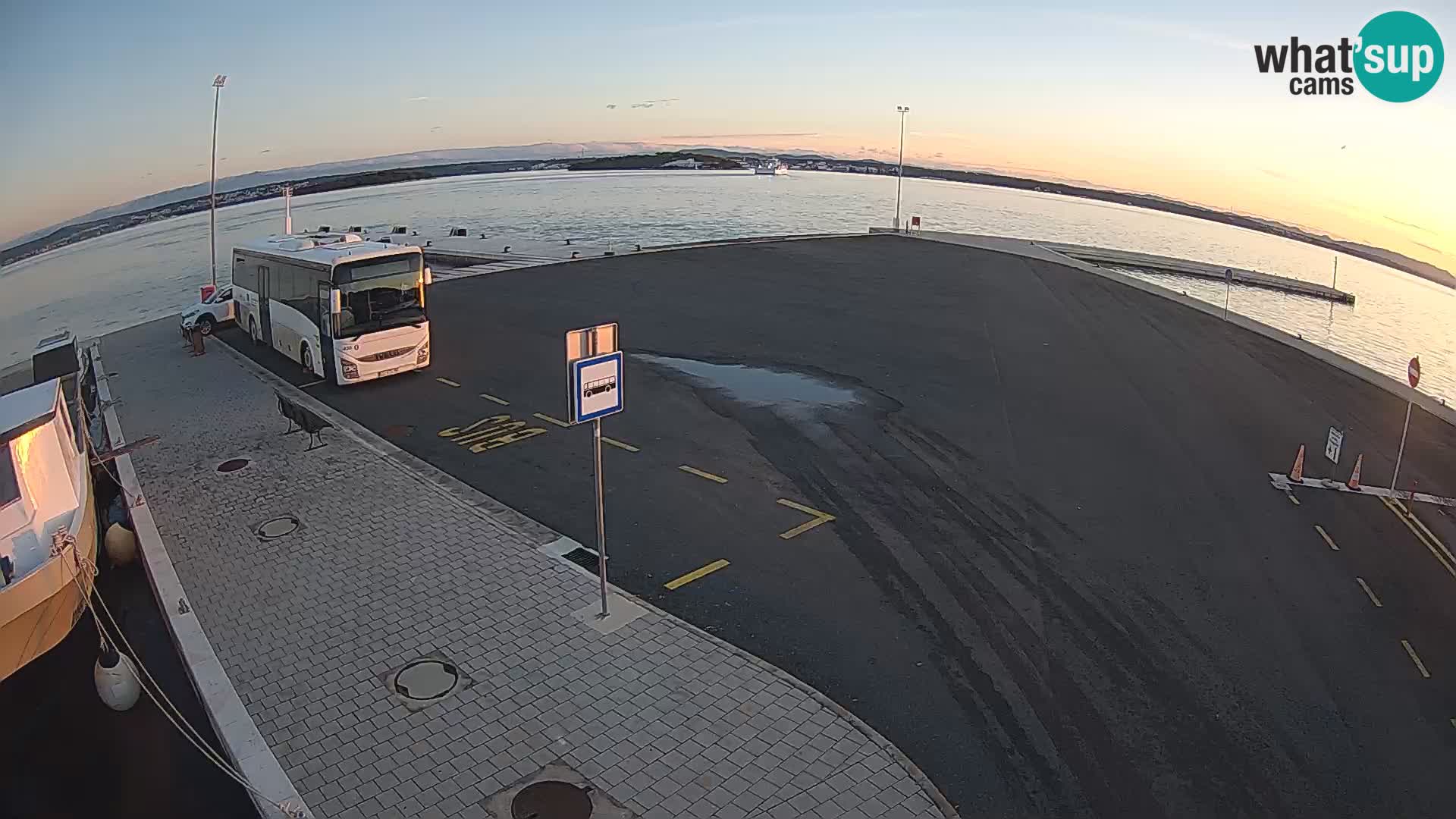 Tkon Live cam – Fähre – Dalmatien – Kroatien