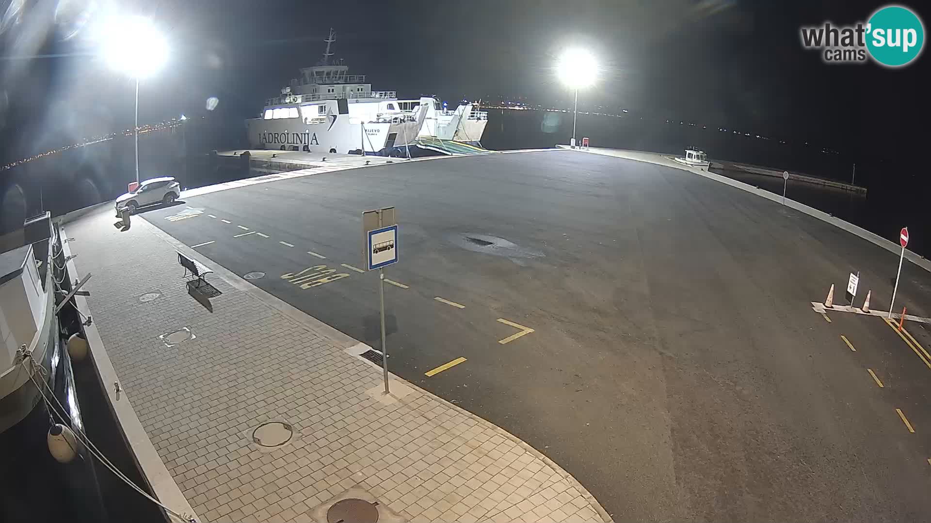 Tkon Live cam – ferry – Dalmatia – Croatia
