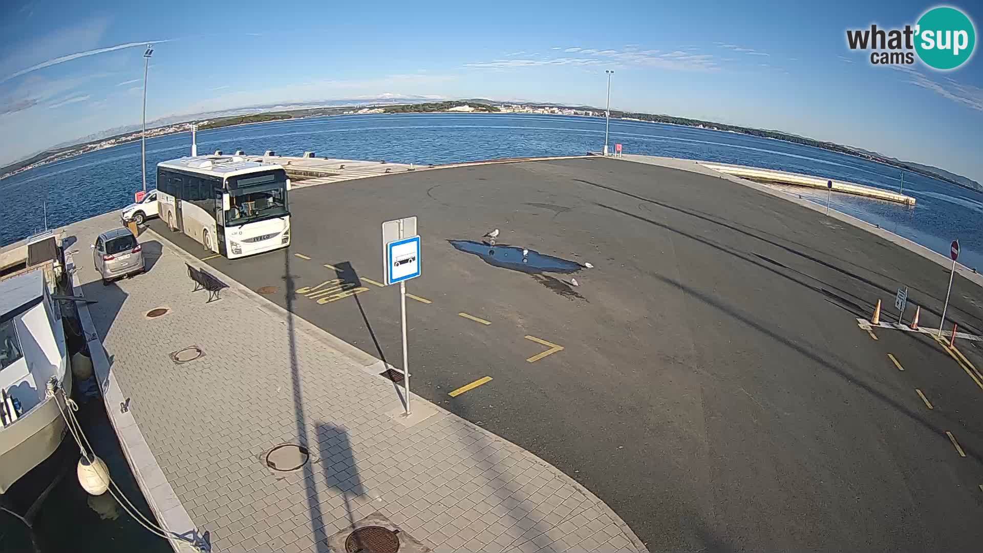Tkon Live cam – traghetto – Dalmazia – Croazia