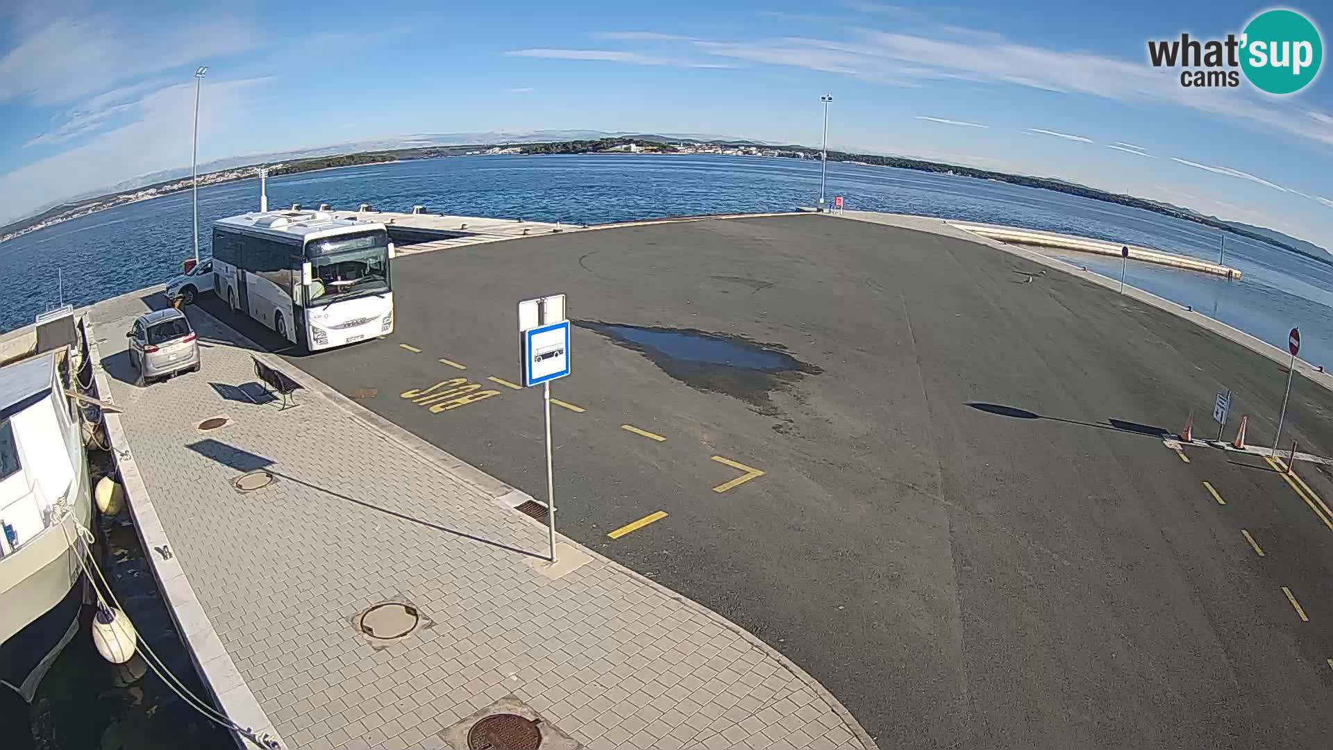 Tkon Live cam – Fähre – Dalmatien – Kroatien