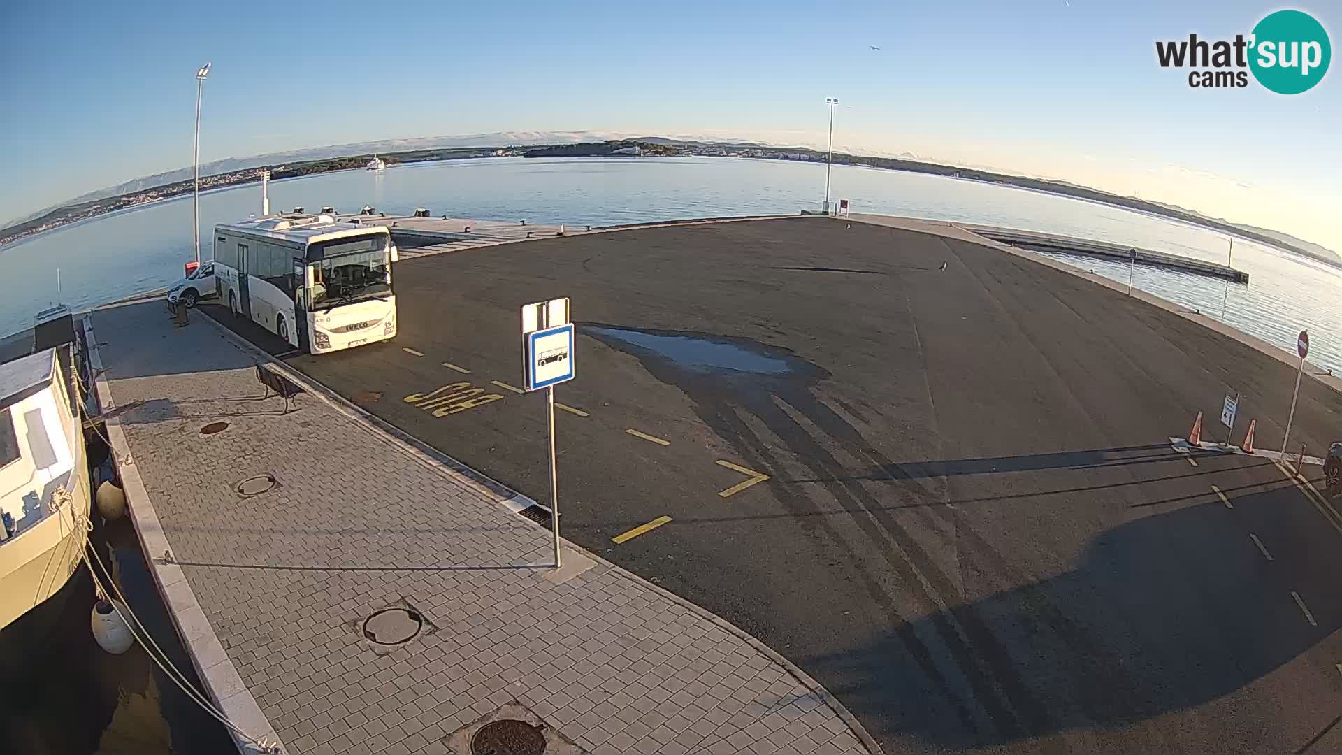 Tkon Live cam – Fähre – Dalmatien – Kroatien