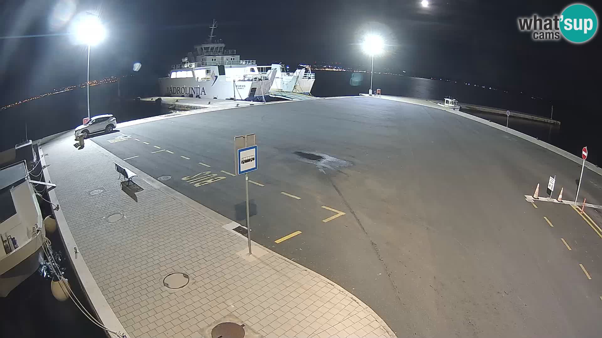 Tkon Live cam – traghetto – Dalmazia – Croazia