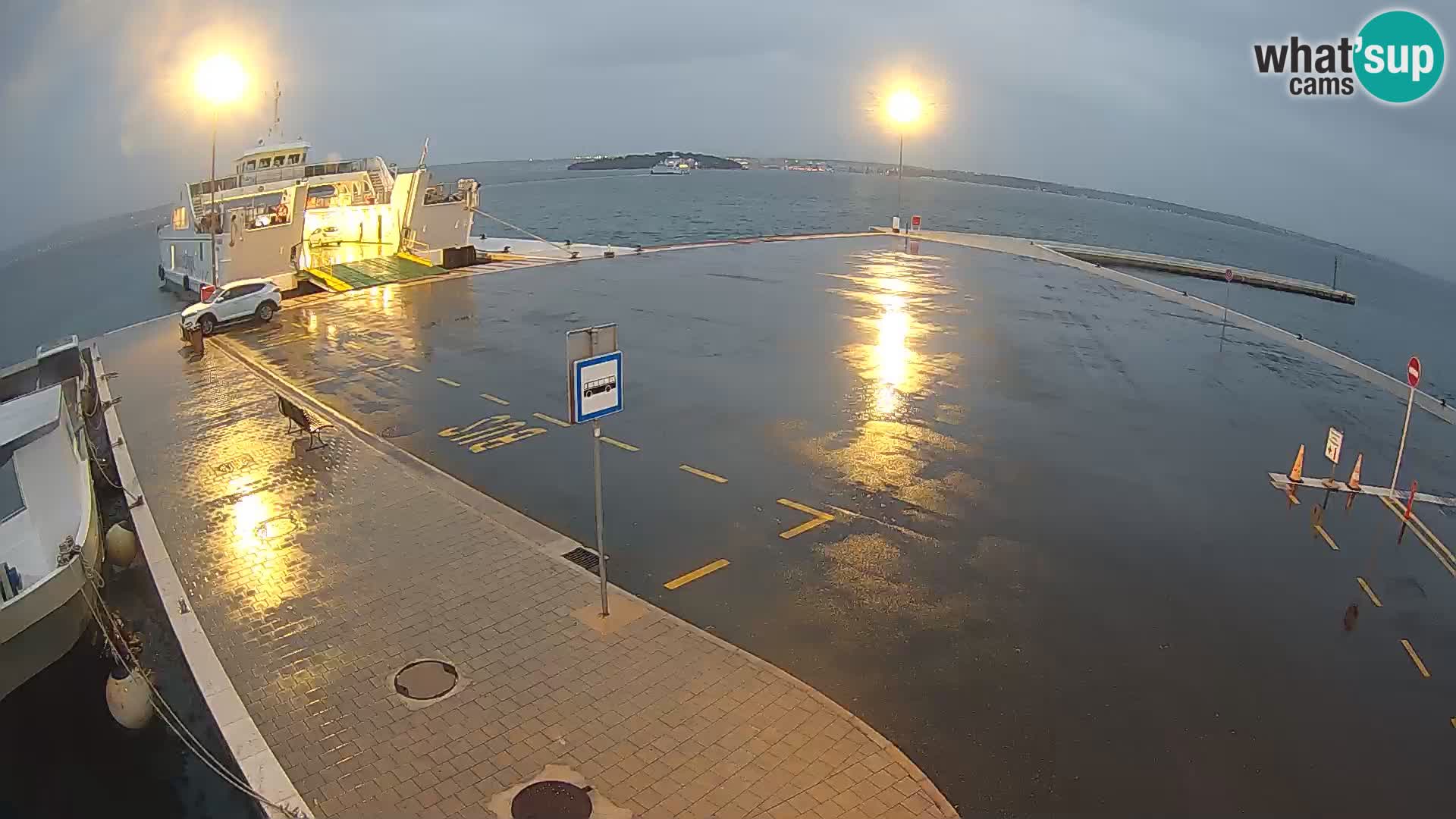 Tkon Live cam – ferry – Dalmatia – Croatia