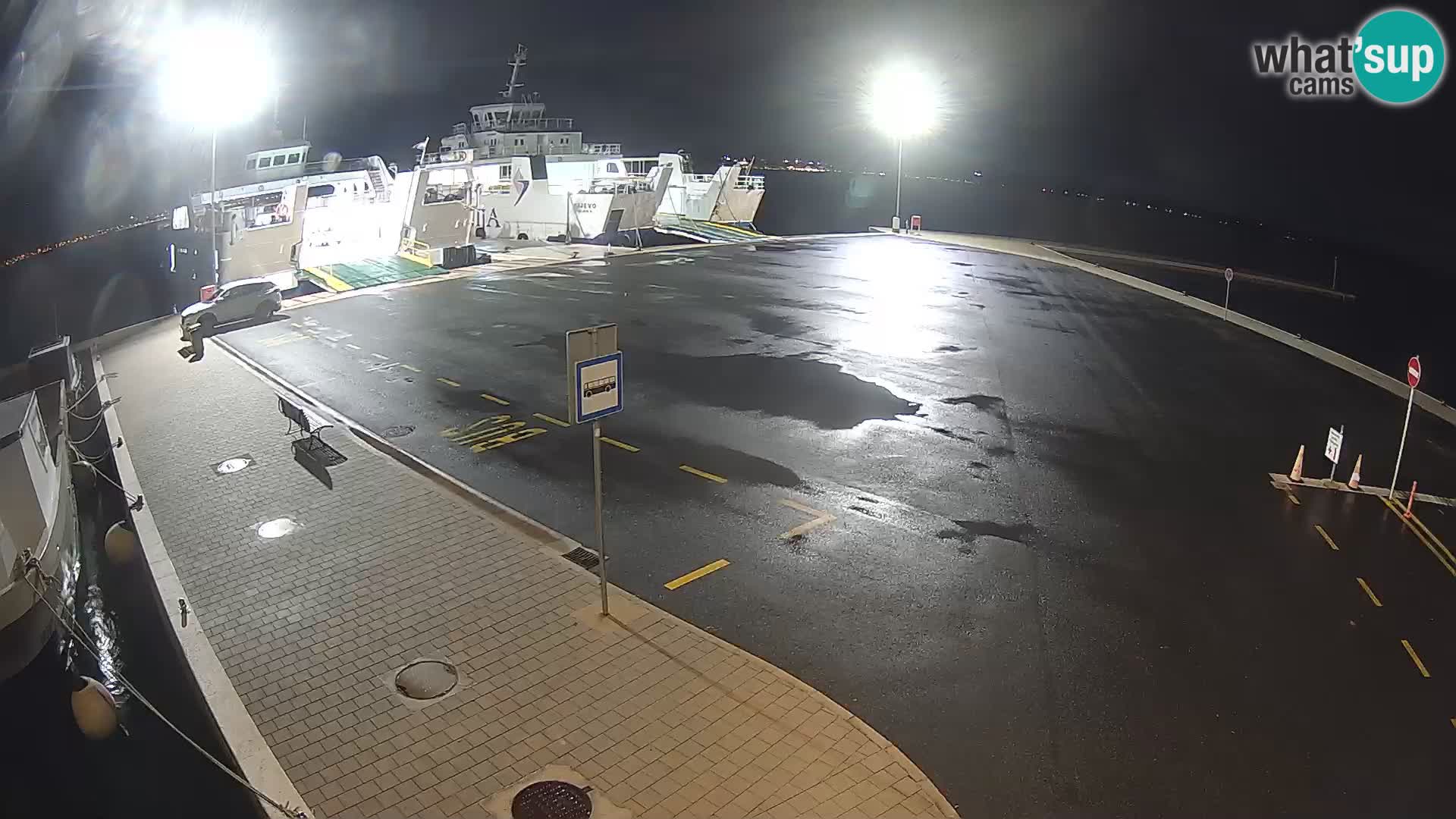 Tkon Live cam – ferry – Dalmatia – Croatia