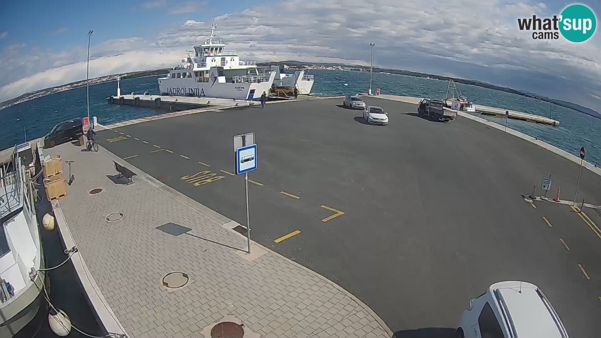 Tkon Live cam – Fähre – Dalmatien – Kroatien