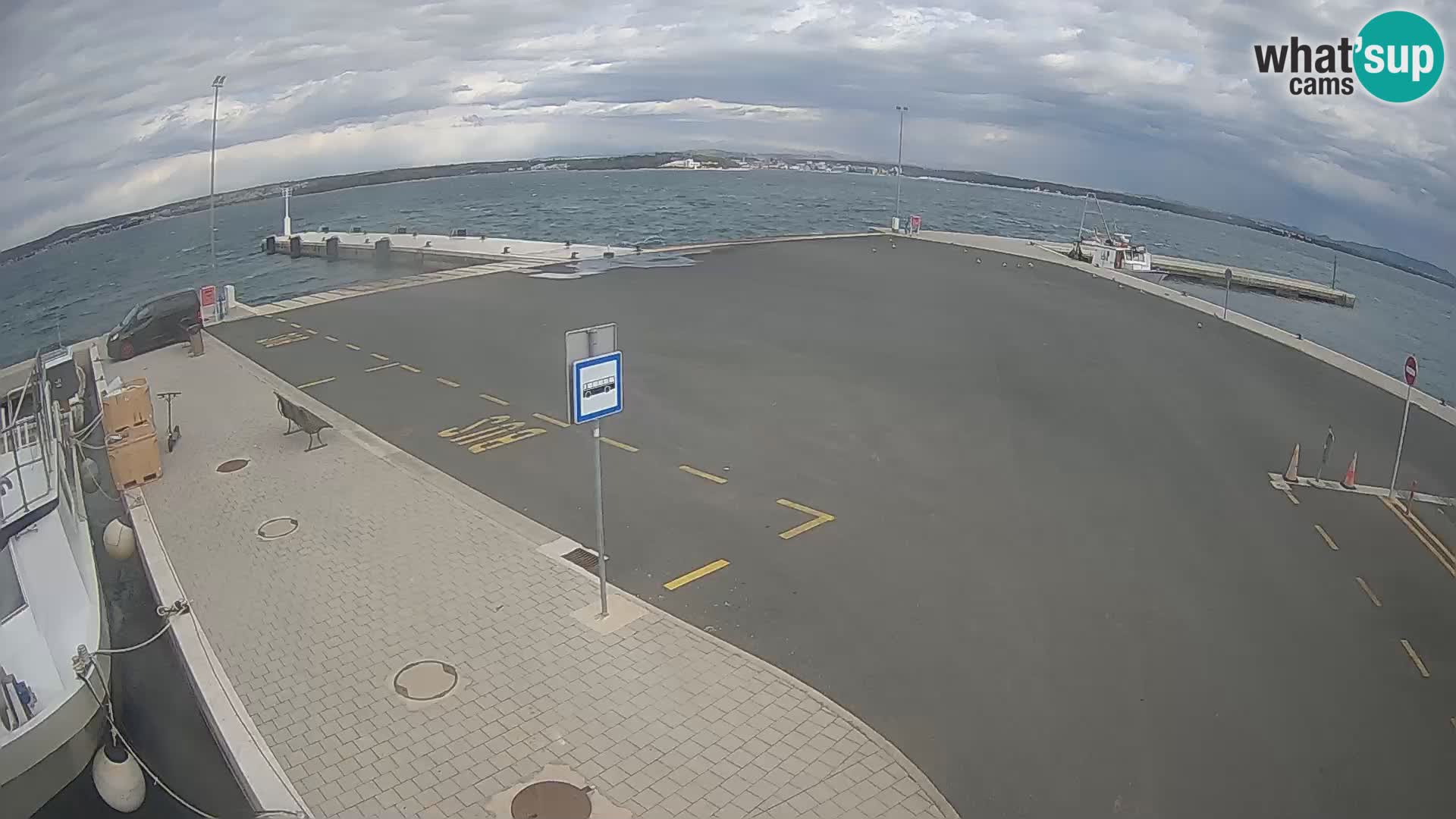 Tkon Live cam – ferry – Dalmatia – Croatia