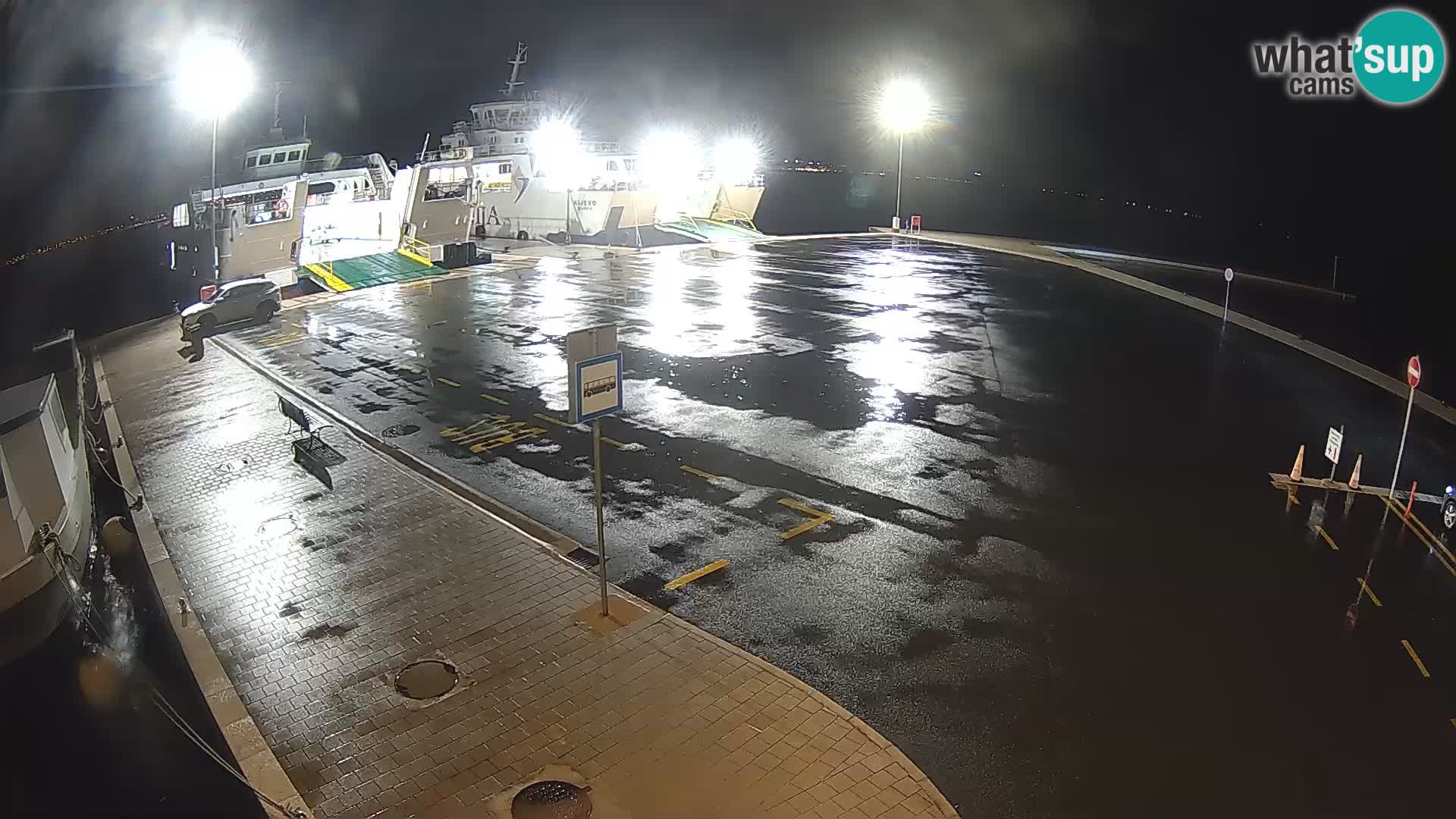 Tkon Live cam – ferry – Dalmatia – Croatia