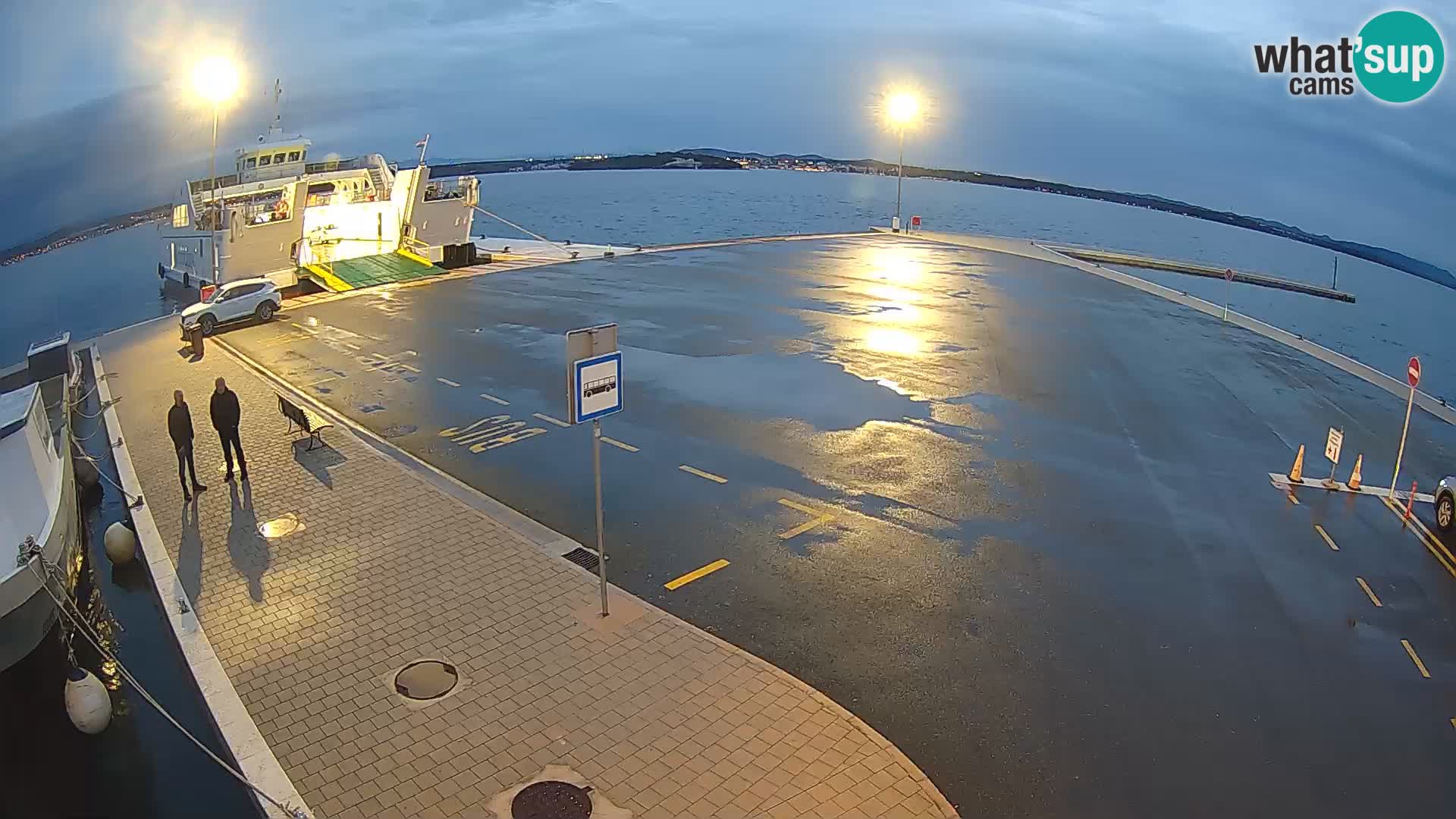 Tkon Live cam – ferry – Dalmatia – Croatia