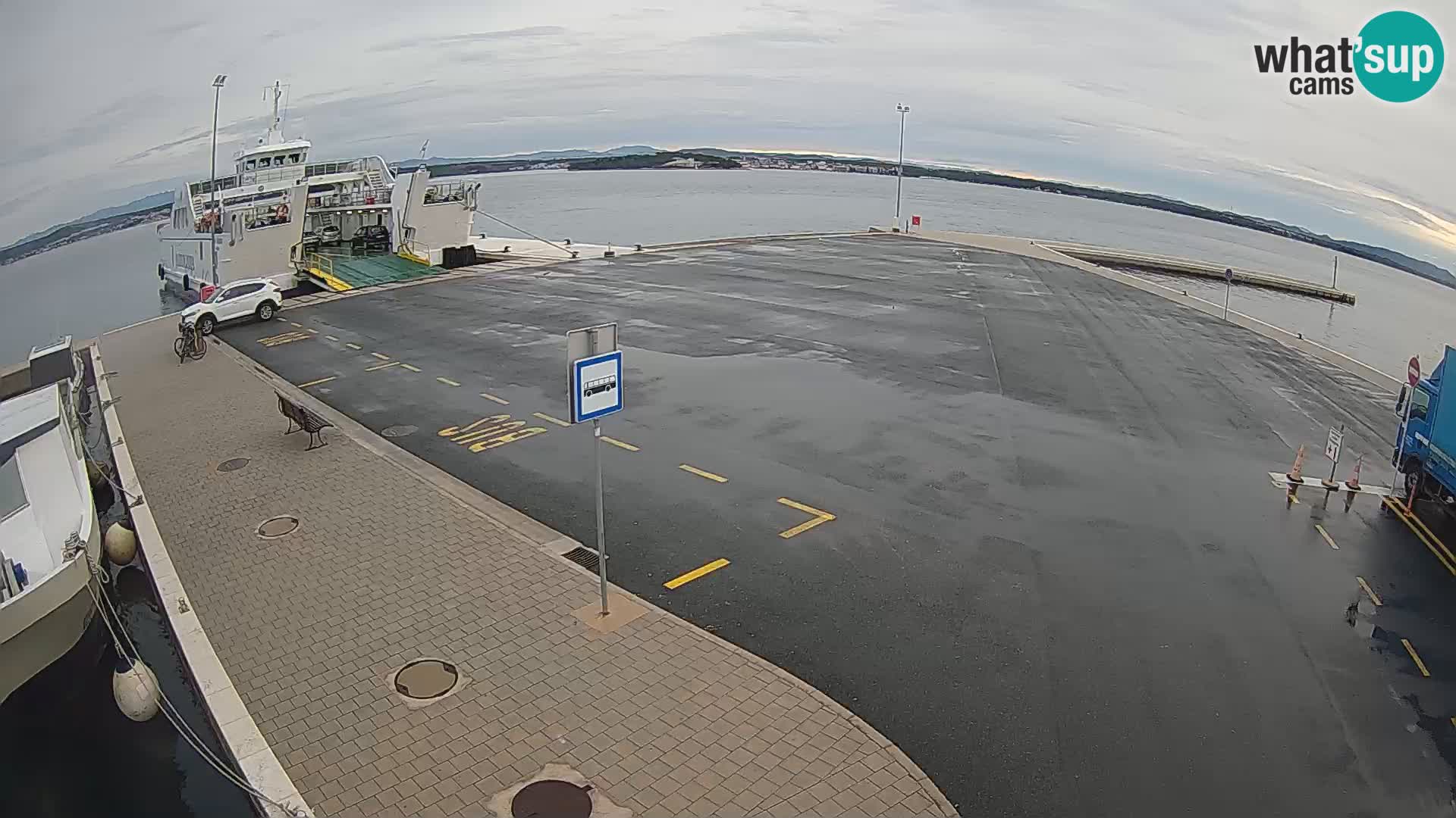 Tkon camera en vivo – Transportar – Dalmacia – Croacia